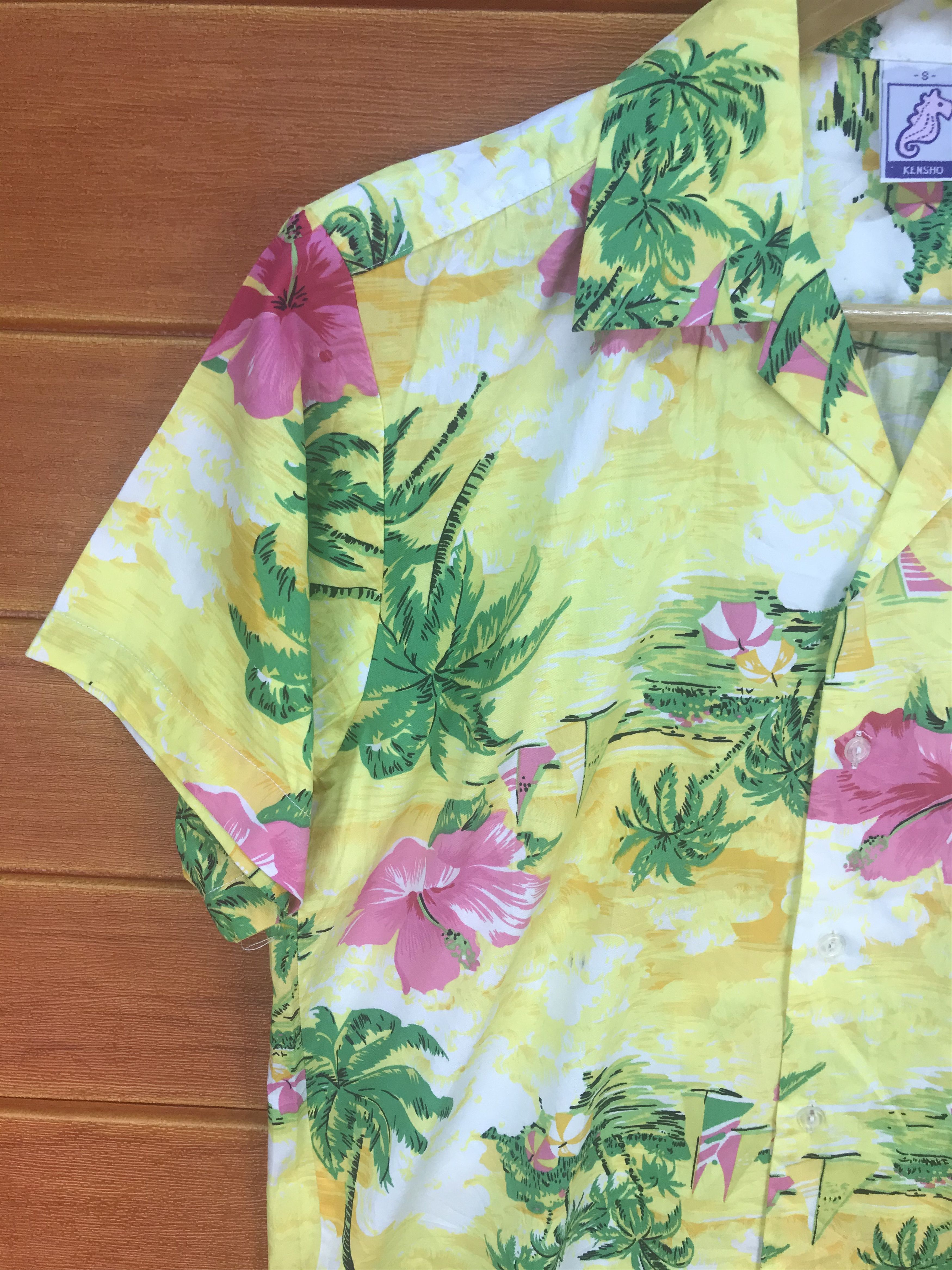 Hysteric Glamour Japan Hawaiian Kensho Abe Scenic View Aloha Shirt Size US S / EU 44-46 / 1 - 2 Thumbnail