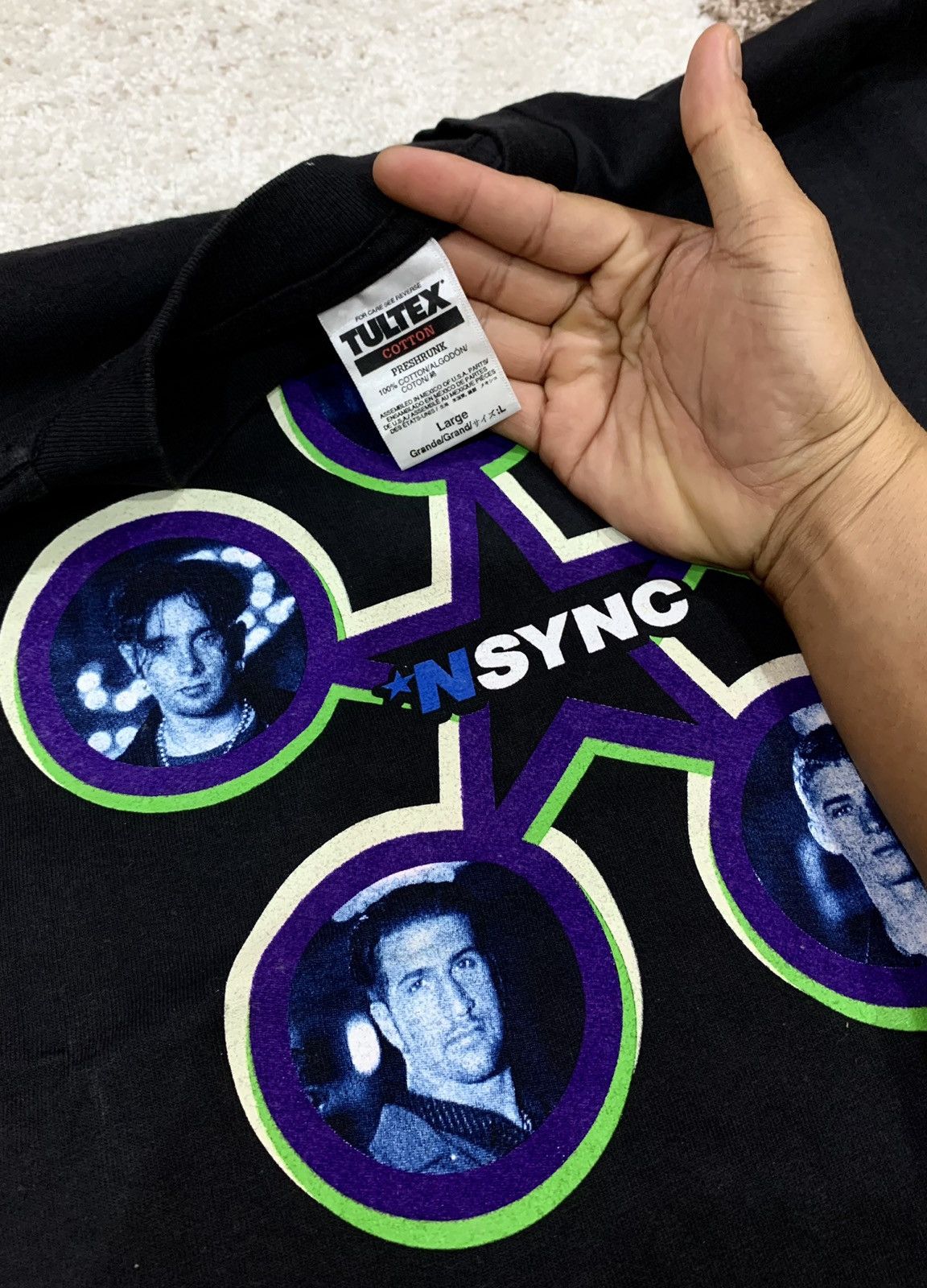 Vintage VINTAGE 90S NSYNC POP ROCK T SHIRT LARGE Size US L / EU 52-54 / 3 - 3 Thumbnail