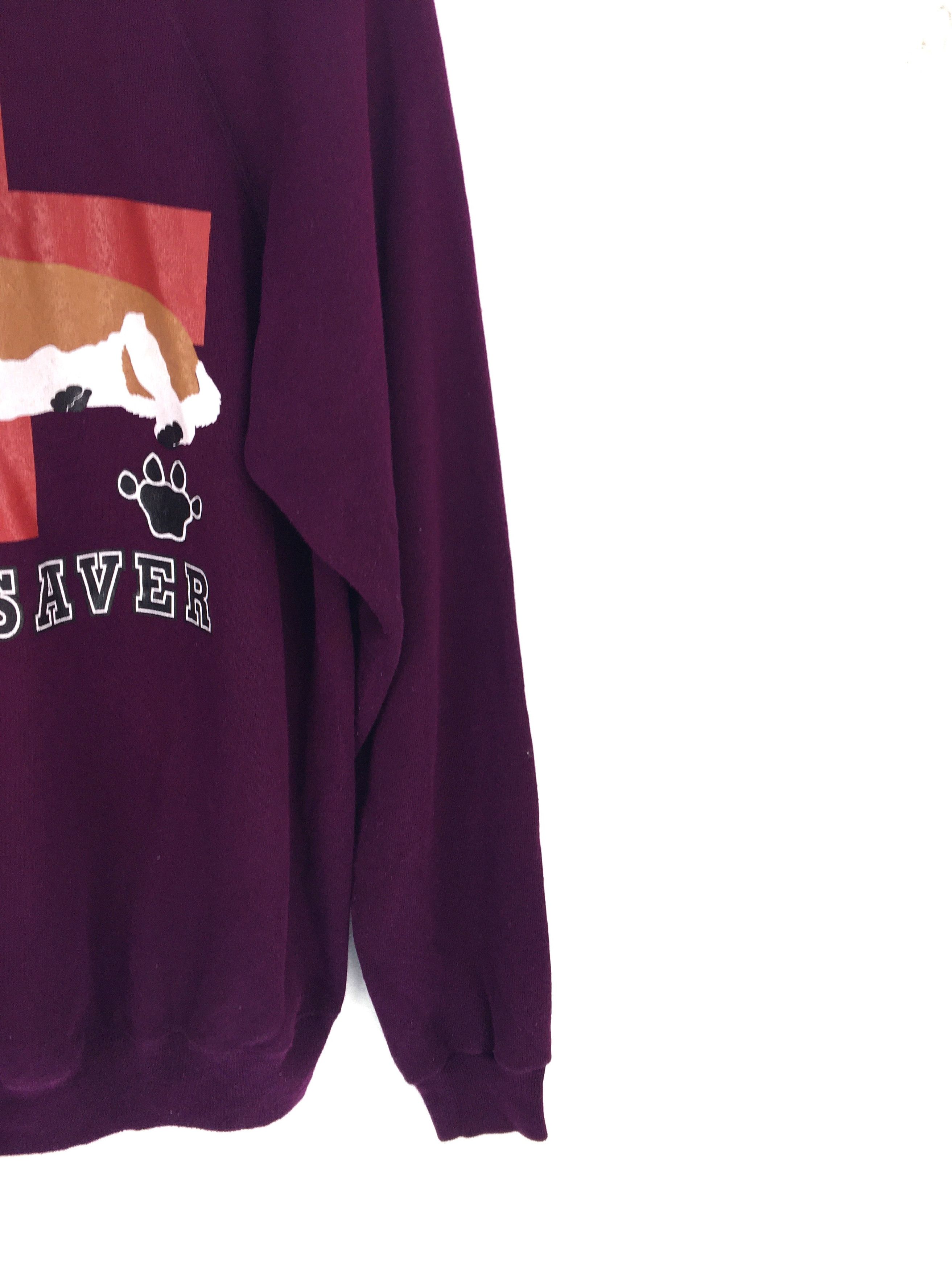 Vintage Vintage 90s LIFE SAVER Crewneck Sweatshirt Size US L / EU 52-54 / 3 - 3 Thumbnail