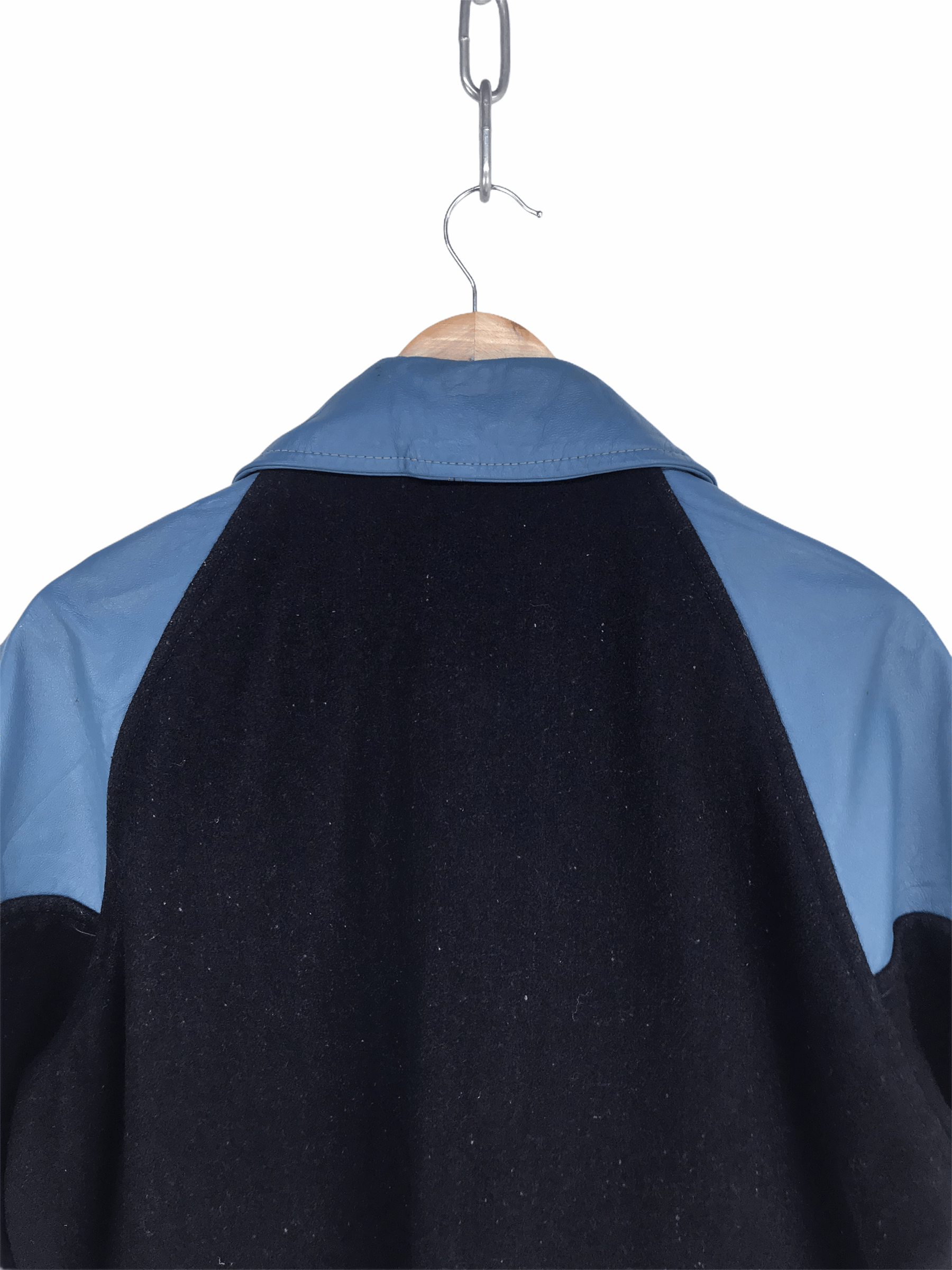 Vintage Vintage PCOC SEDER SPORTWEAR Varsity Jacket Leather/Wool Size US L / EU 52-54 / 3 - 5 Thumbnail