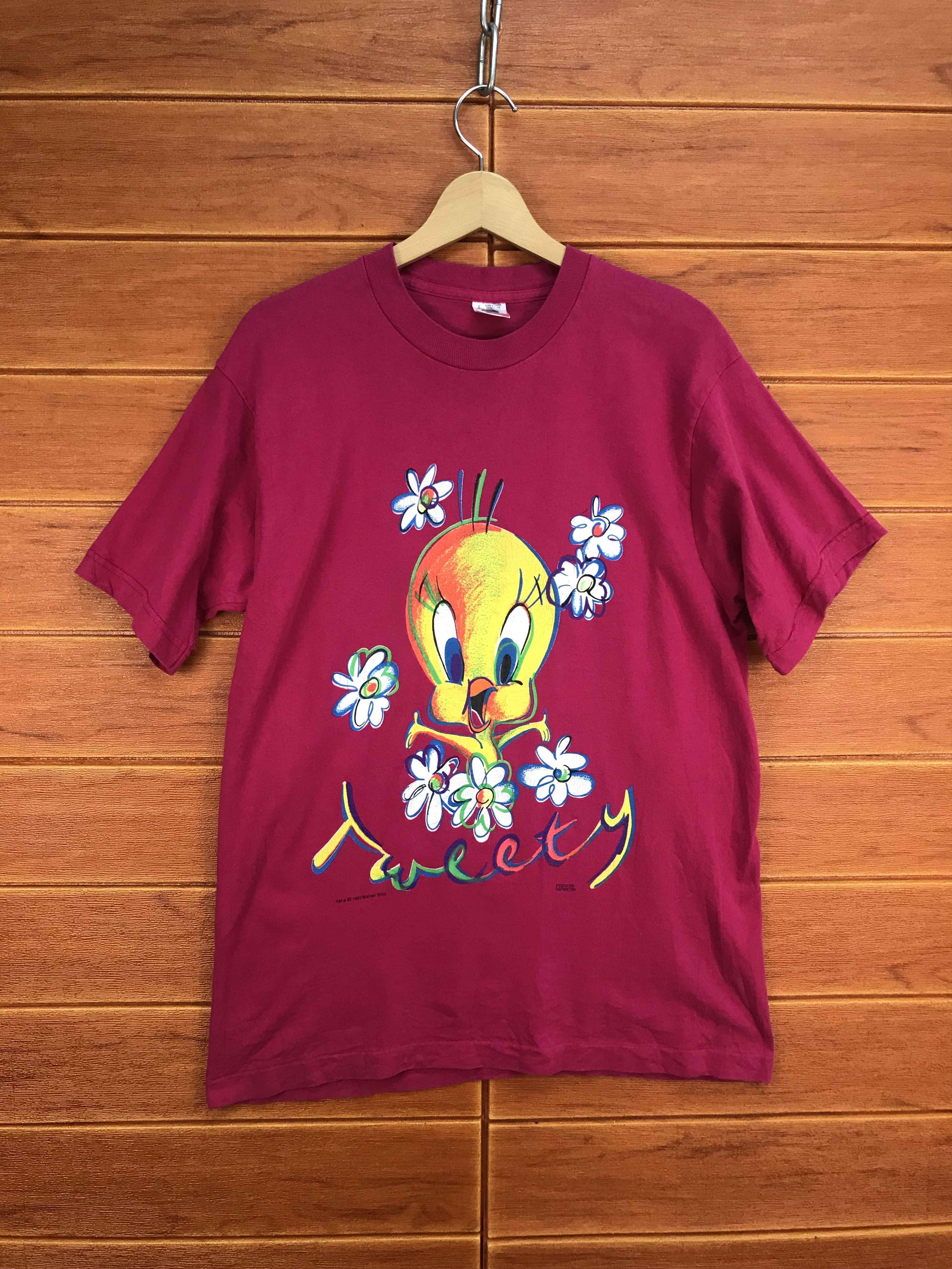 Cartoon Network Vintage 90s TWEETY Looney Tunes Shirt Size US L / EU 52-54 / 3 - 1 Thumbnail