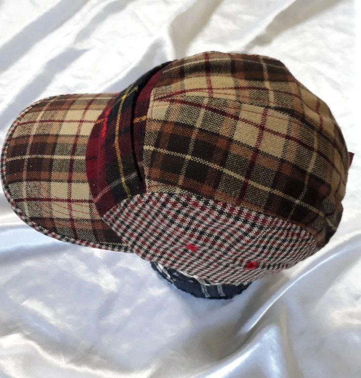 Beams Plus BEAMS Checkered Japanese Brand 5 panel Cap Size ONE SIZE - 8 Thumbnail