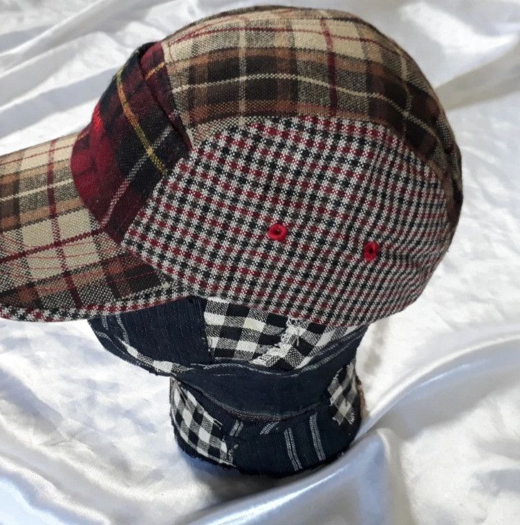 Beams Plus BEAMS Checkered Japanese Brand 5 panel Cap Size ONE SIZE - 12 Thumbnail