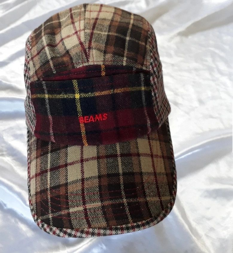 Beams Plus BEAMS Checkered Japanese Brand 5 panel Cap Size ONE SIZE - 5 Thumbnail