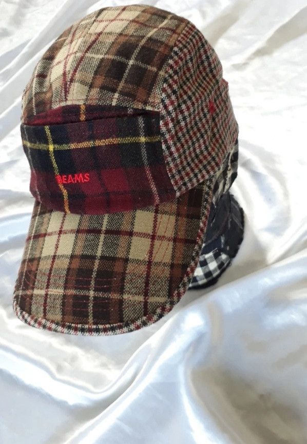 Beams Plus BEAMS Checkered Japanese Brand 5 panel Cap Size ONE SIZE - 13 Thumbnail