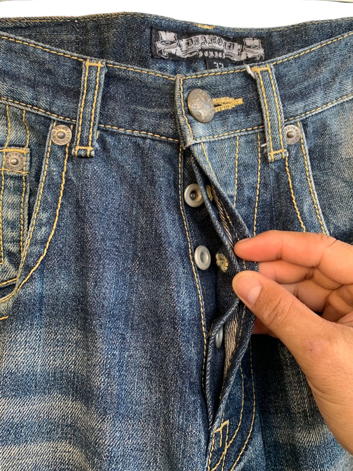 Designer × Japanese Brand DIAMOND SERIES JAPANESE BRAND JEANS Size US 34 / EU 50 - 12 Thumbnail