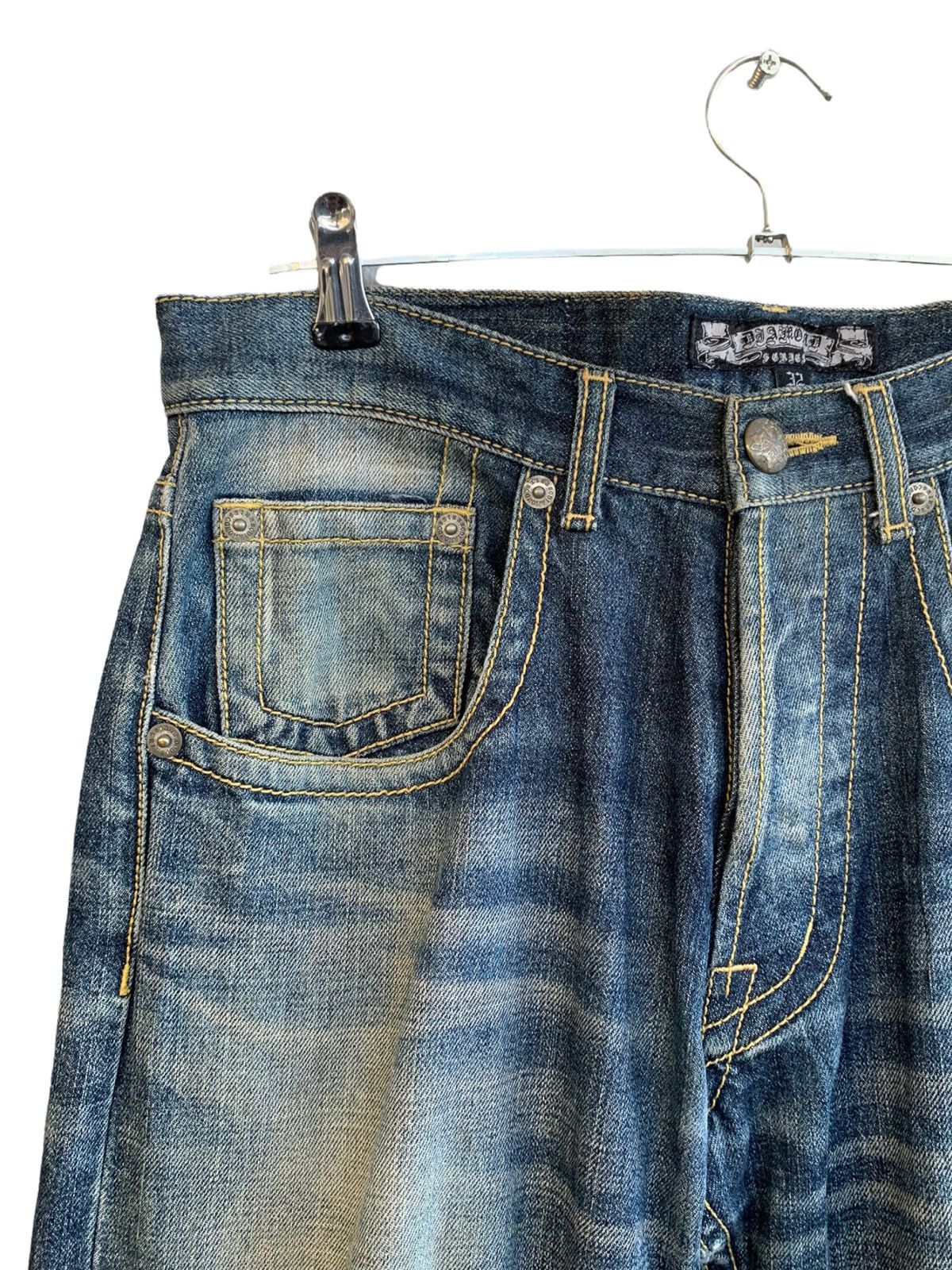 Designer × Japanese Brand DIAMOND SERIES JAPANESE BRAND JEANS Size US 34 / EU 50 - 11 Thumbnail