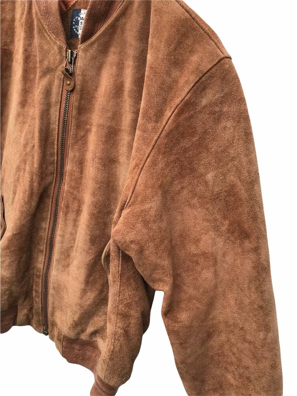 Other Marquees Street Suede Leather Jacket Size US L / EU 52-54 / 3 - 6 Thumbnail