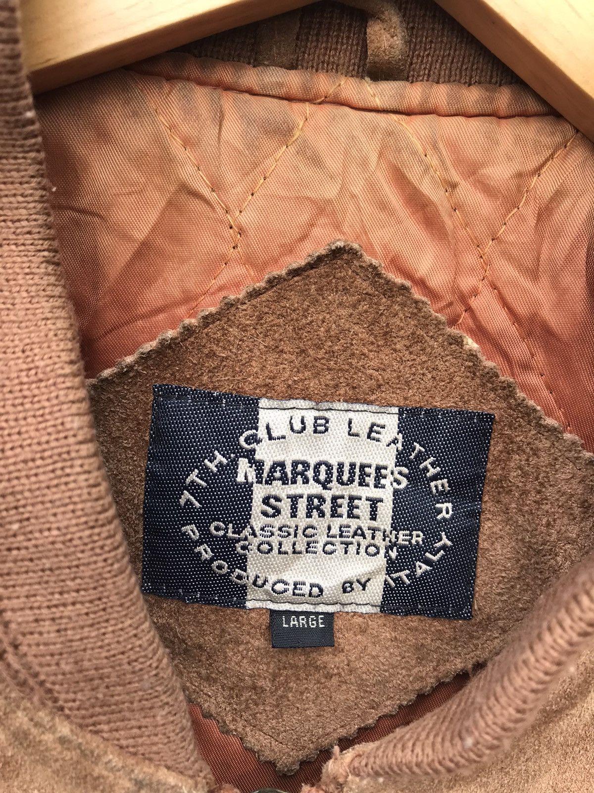 Other Marquees Street Suede Leather Jacket Size US L / EU 52-54 / 3 - 2 Thumbnail