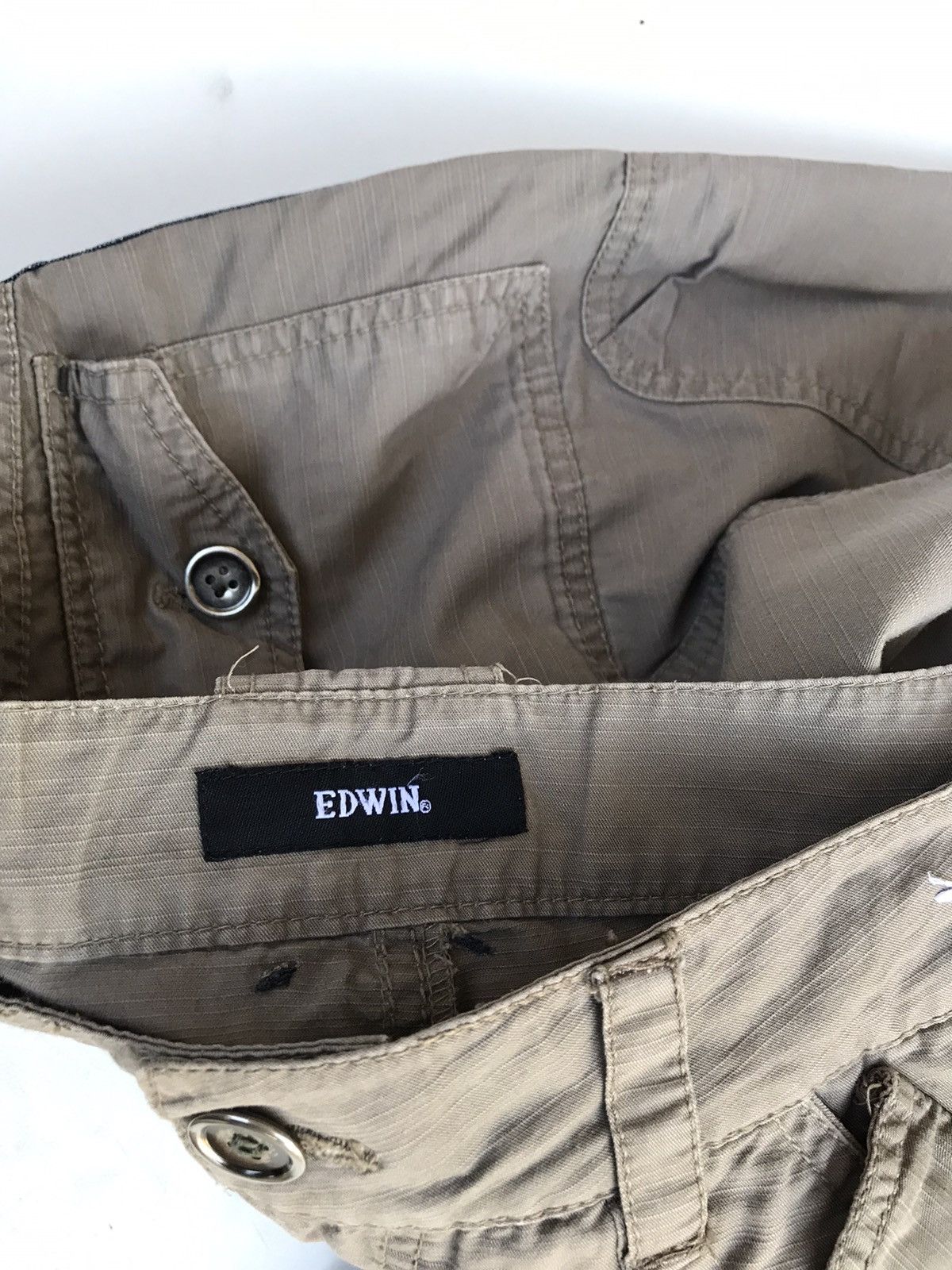 Edwin Edwin Tactical Multipocket Cargo Pants Streetwear Fashion Size US 31 - 4 Thumbnail