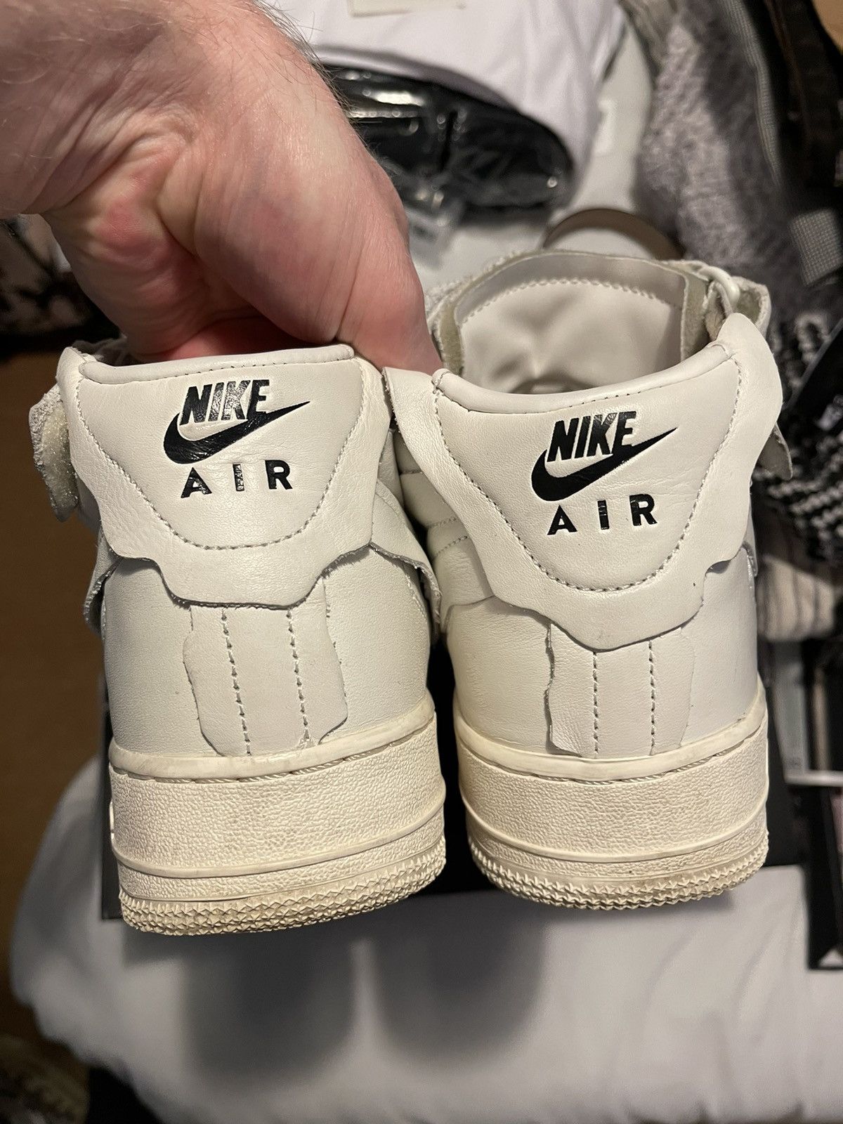 Comme des Garcons × Nike Comme Des Garçons Nike Air Force 1 Mid Size US 10.5 / EU 43-44 - 8 Thumbnail