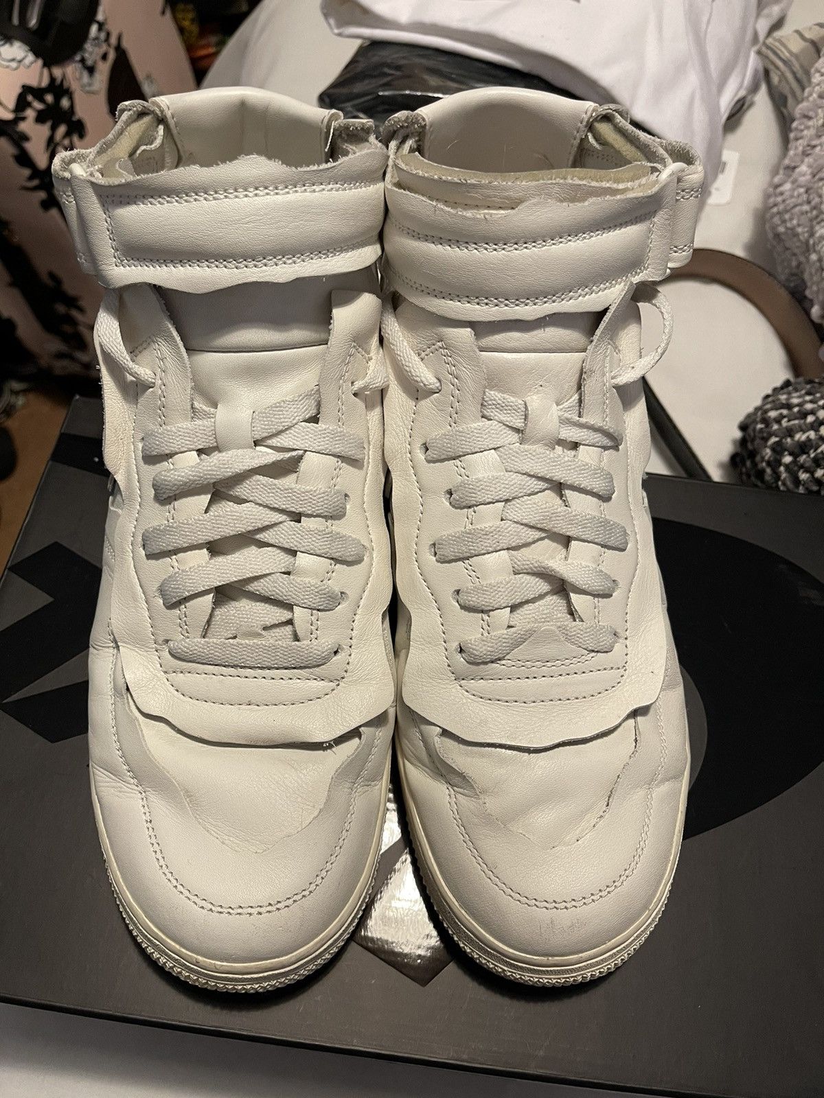 Comme des Garcons × Nike Comme Des Garçons Nike Air Force 1 Mid Size US 10.5 / EU 43-44 - 9 Thumbnail