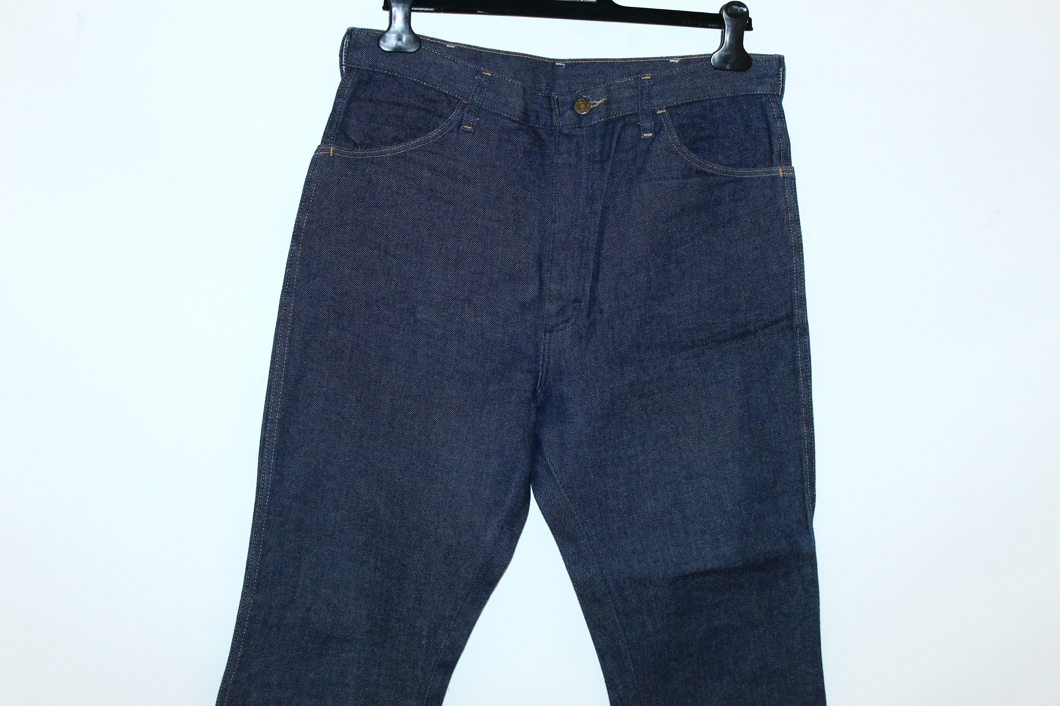 Rustler Rustler 21oz Indigo Raw Denim Relaxed Fit Cropped Jeans Size US 34 / EU 50 - 4 Thumbnail
