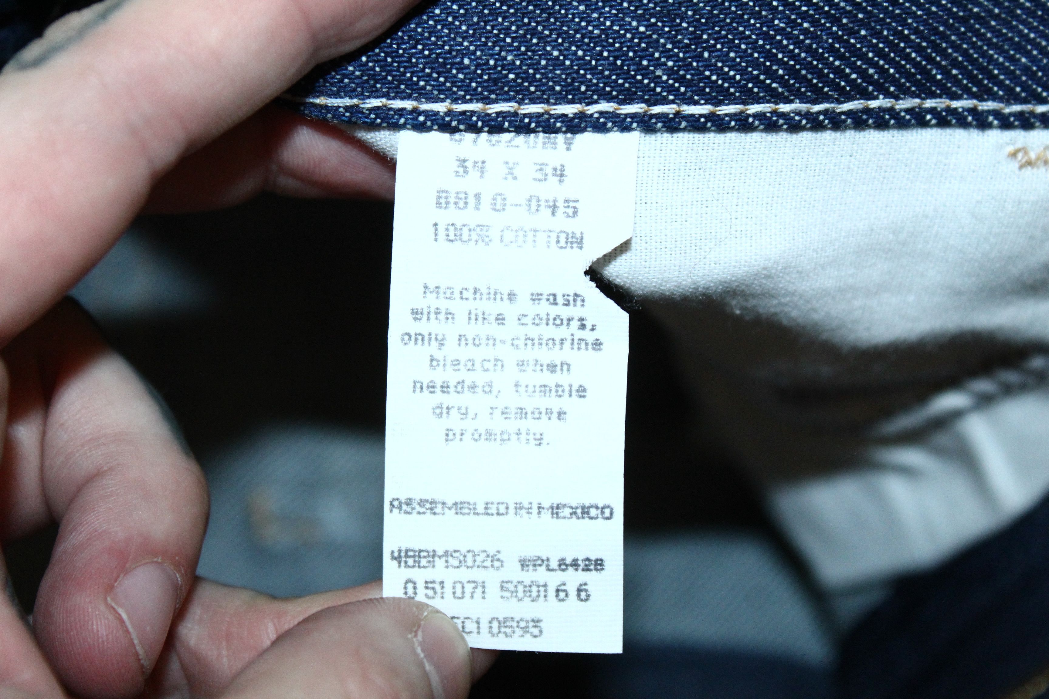 Rustler Rustler 21oz Indigo Raw Denim Relaxed Fit Cropped Jeans Size US 34 / EU 50 - 9 Thumbnail