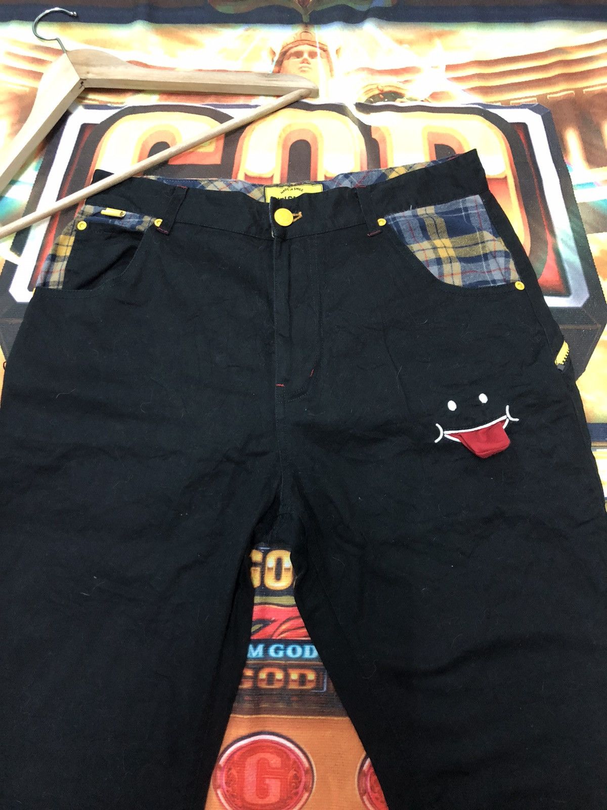 UP! SMILE LIMITED TOKYO JAPAN ZIPPER SMILE PANTS