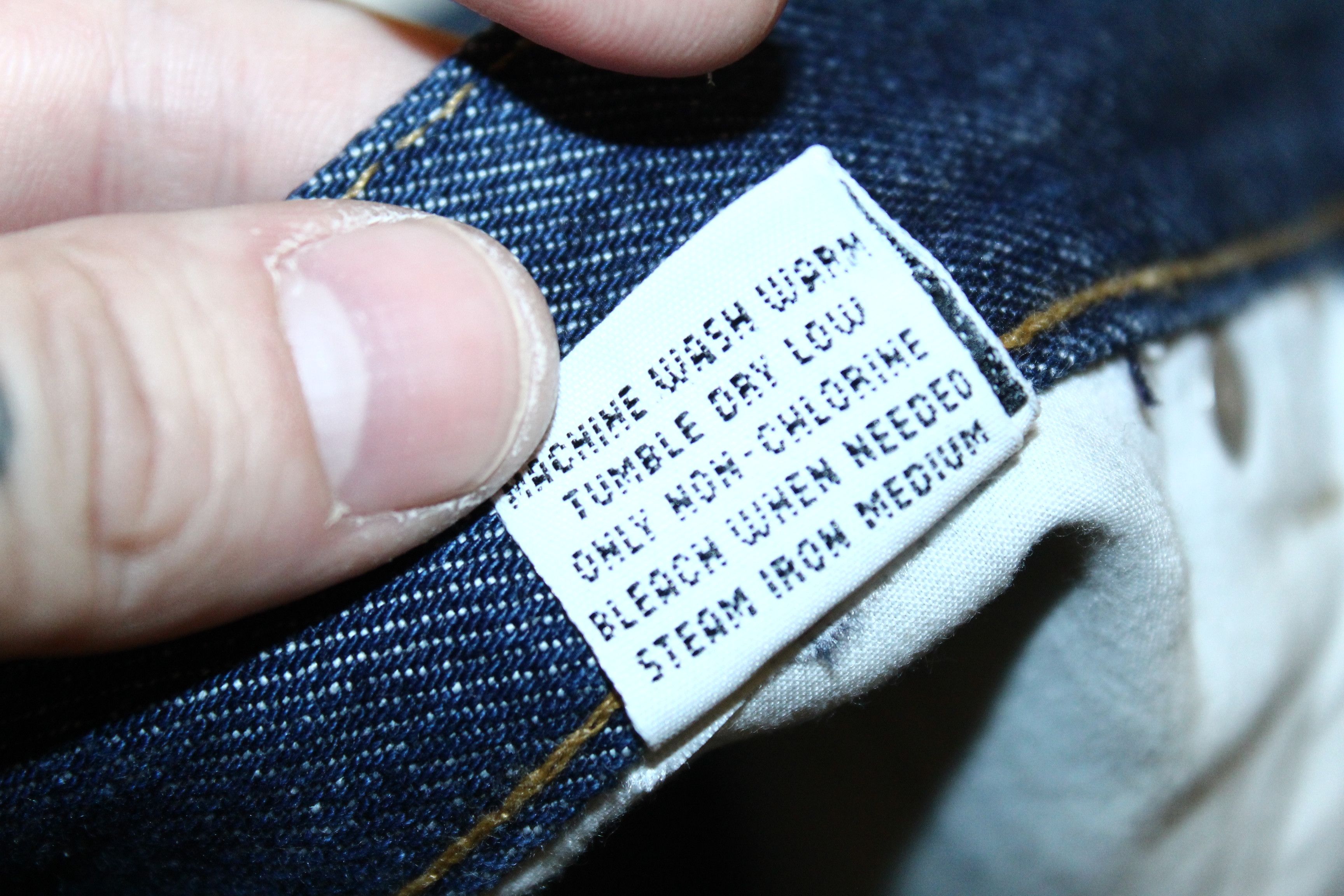 Katharine Hamnett London 💥 Katharine Hamnett London Raw Denim 14oz Jeans Size US 32 / EU 48 - 8 Thumbnail