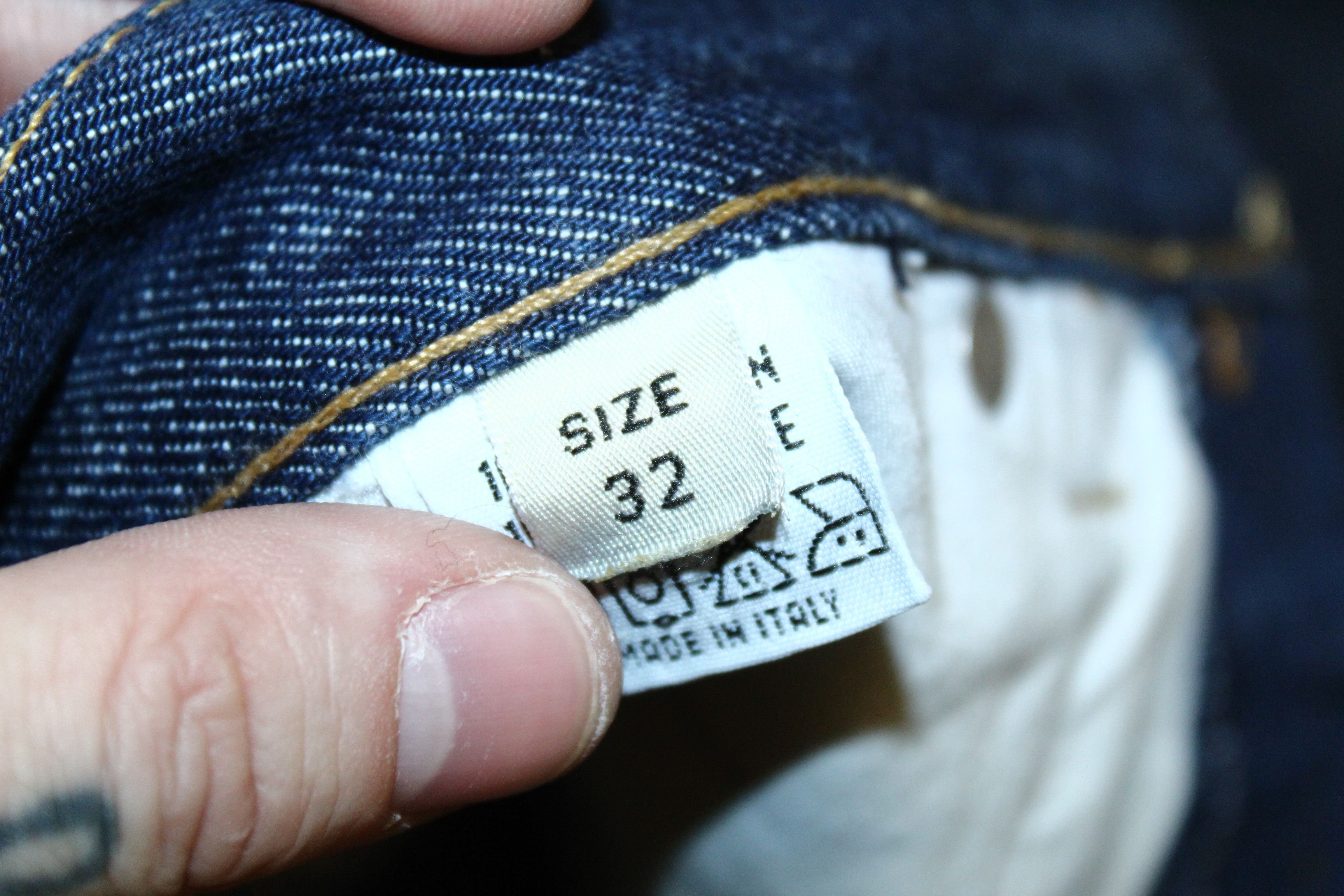 Katharine Hamnett London 💥 Katharine Hamnett London Raw Denim 14oz Jeans Size US 32 / EU 48 - 6 Thumbnail