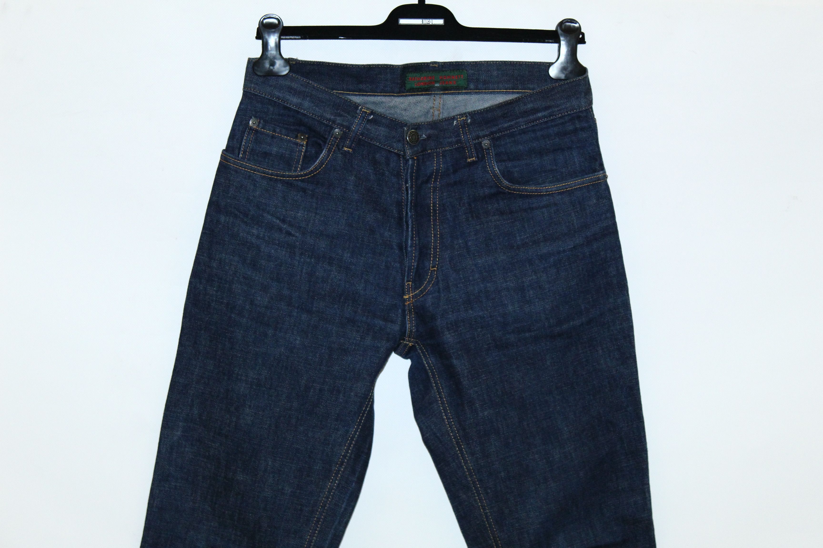 Katharine Hamnett London 💥 Katharine Hamnett London Raw Denim 14oz Jeans Size US 32 / EU 48 - 4 Thumbnail