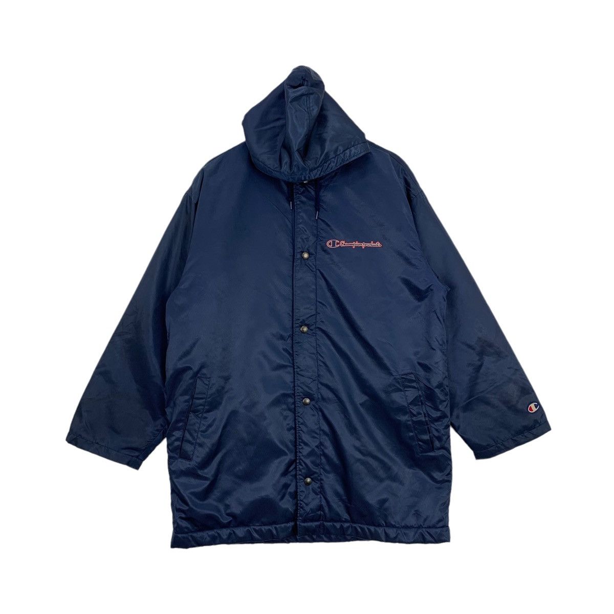 Rare!!Vintage CHAMPION PRODUCTS zipper hoodie long sherpa