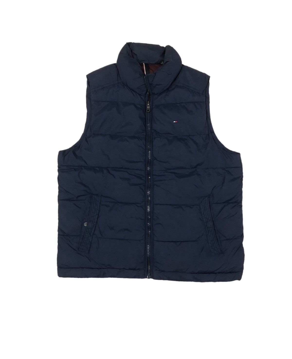 Tommy Hilfiger puffer vest fly zip