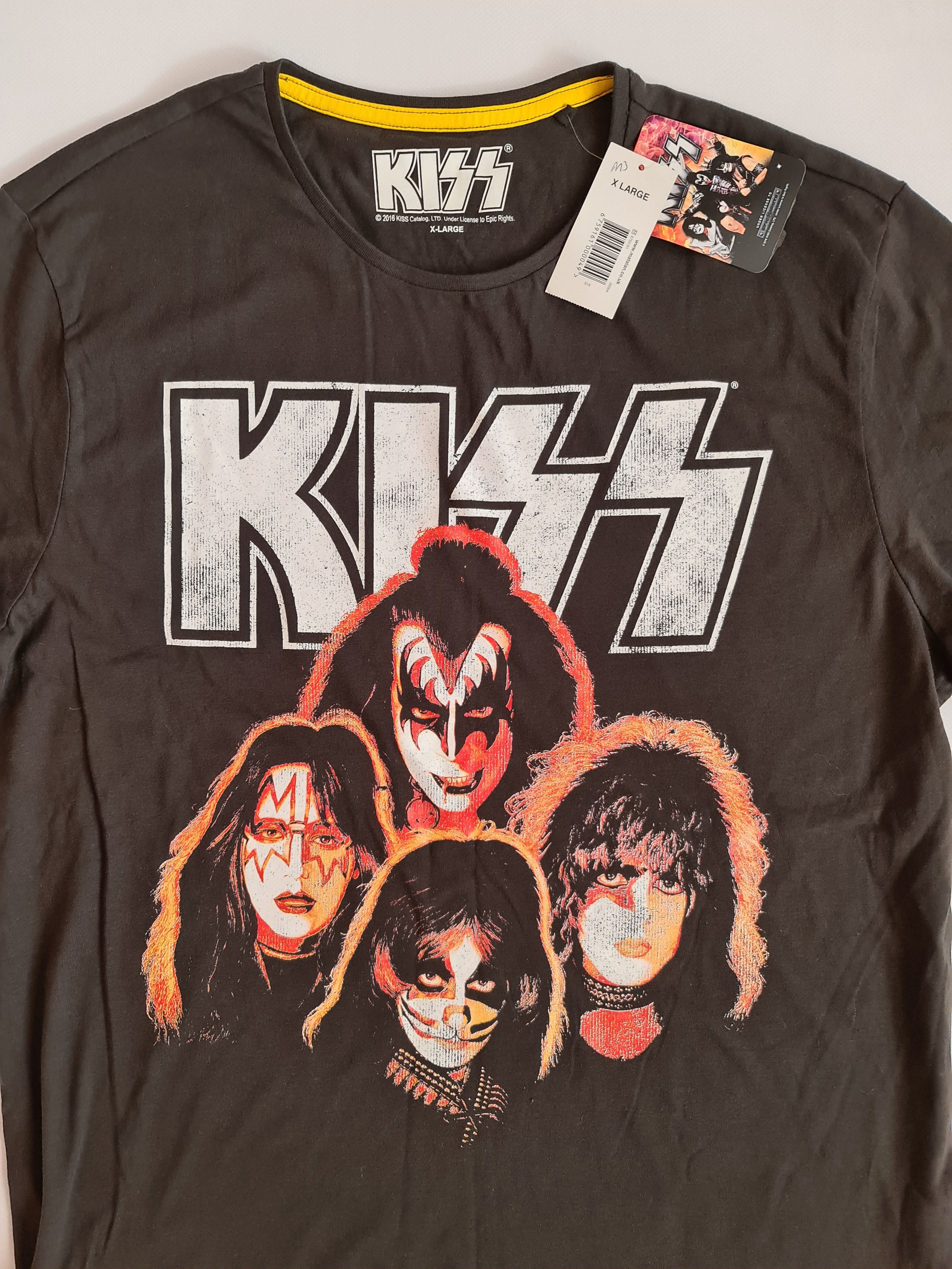 Band Tees 2016 Kiss Under License To Epic Rights T-Shirt Tee Size US XL / EU 56 / 4 - 4 Thumbnail