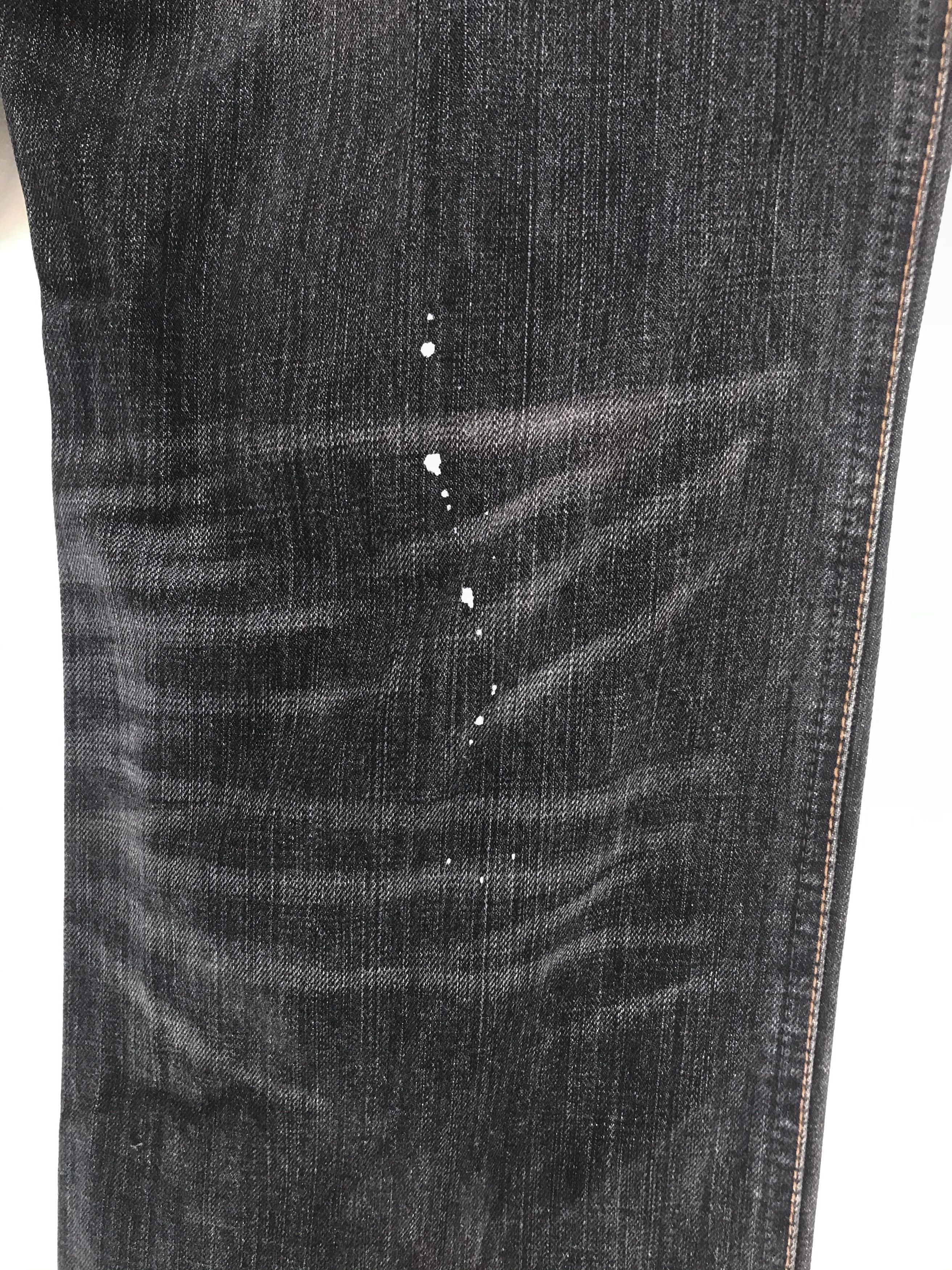 Takeo Kikuchi Japanese Brand Takeo Kikuchi Painted Distressed Denim Jeans Size US 36 / EU 52 - 10 Thumbnail