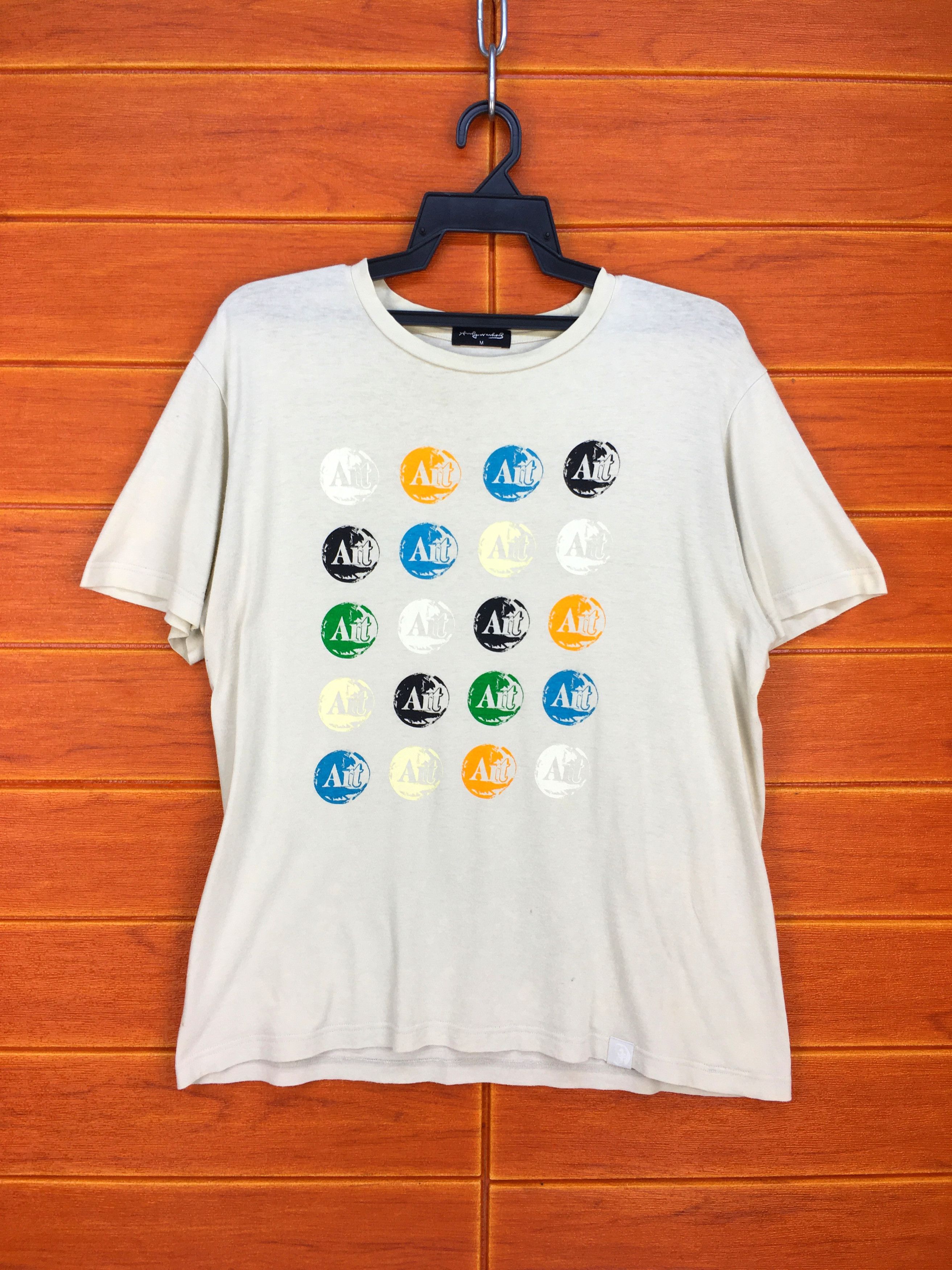 Andy Warhol Vintage ANDY WARHOL ART Pop Art Shirt Size US M / EU 48-50 / 2 - 1 Thumbnail