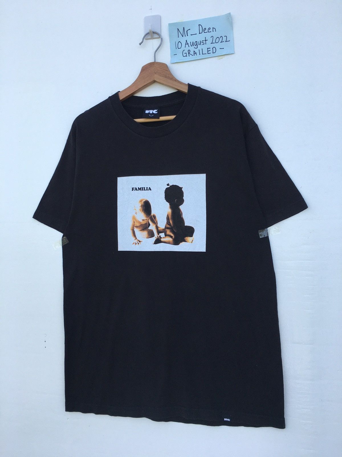 FTC Rare For The City FTC Skateboarding Familia Print Tshirt Size US L / EU 52-54 / 3 - 4 Thumbnail