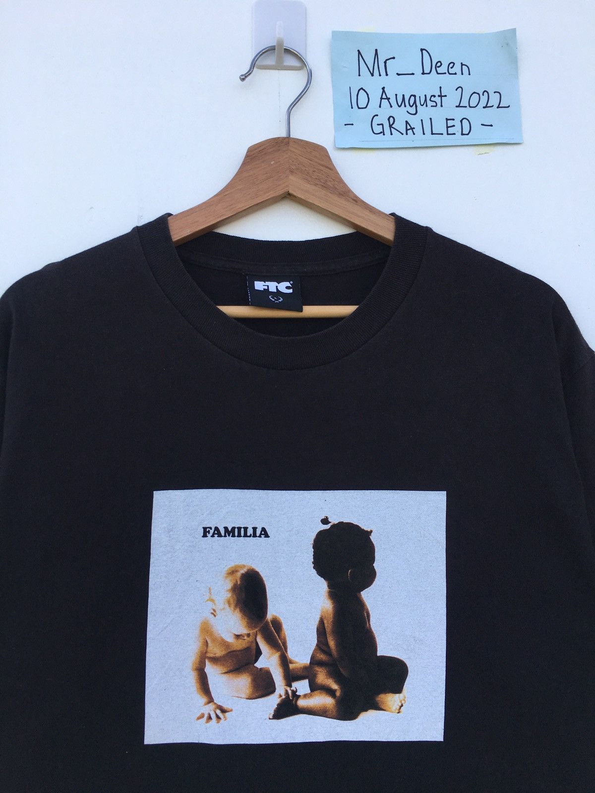 FTC Rare For The City FTC Skateboarding Familia Print Tshirt Size US L / EU 52-54 / 3 - 1 Thumbnail