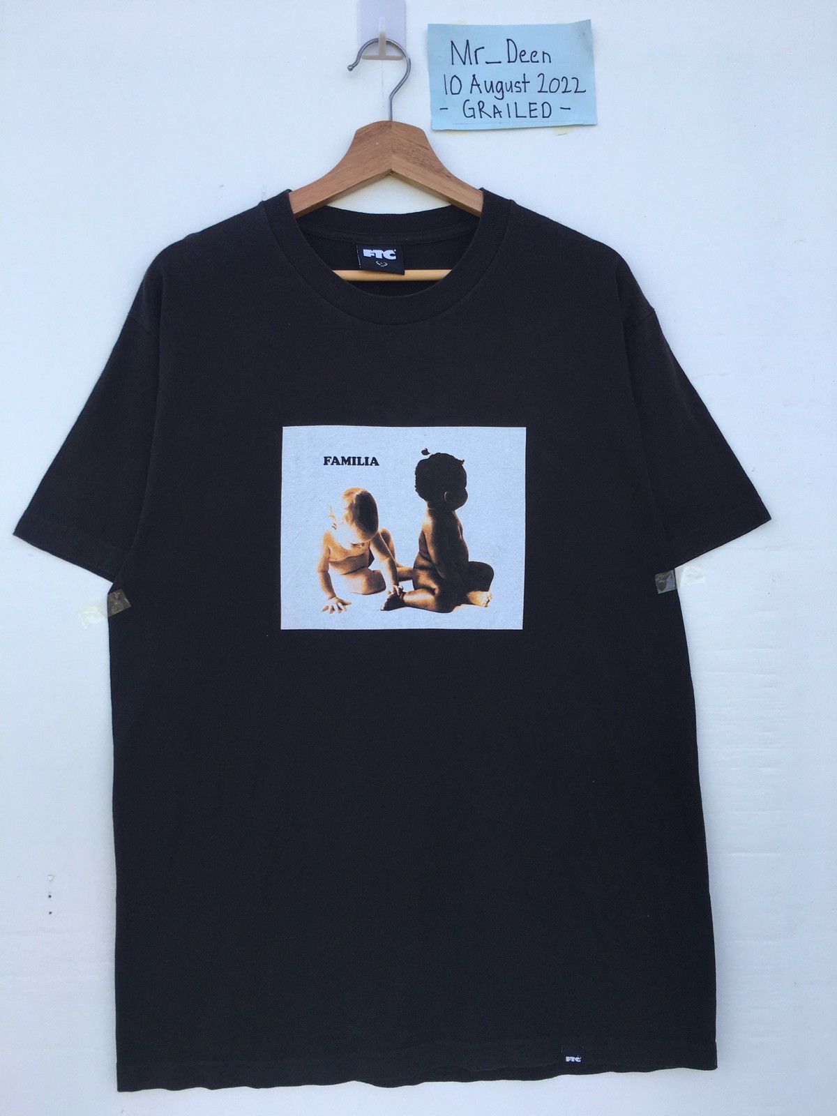 FTC Rare For The City FTC Skateboarding Familia Print Tshirt Size US L / EU 52-54 / 3 - 5 Thumbnail