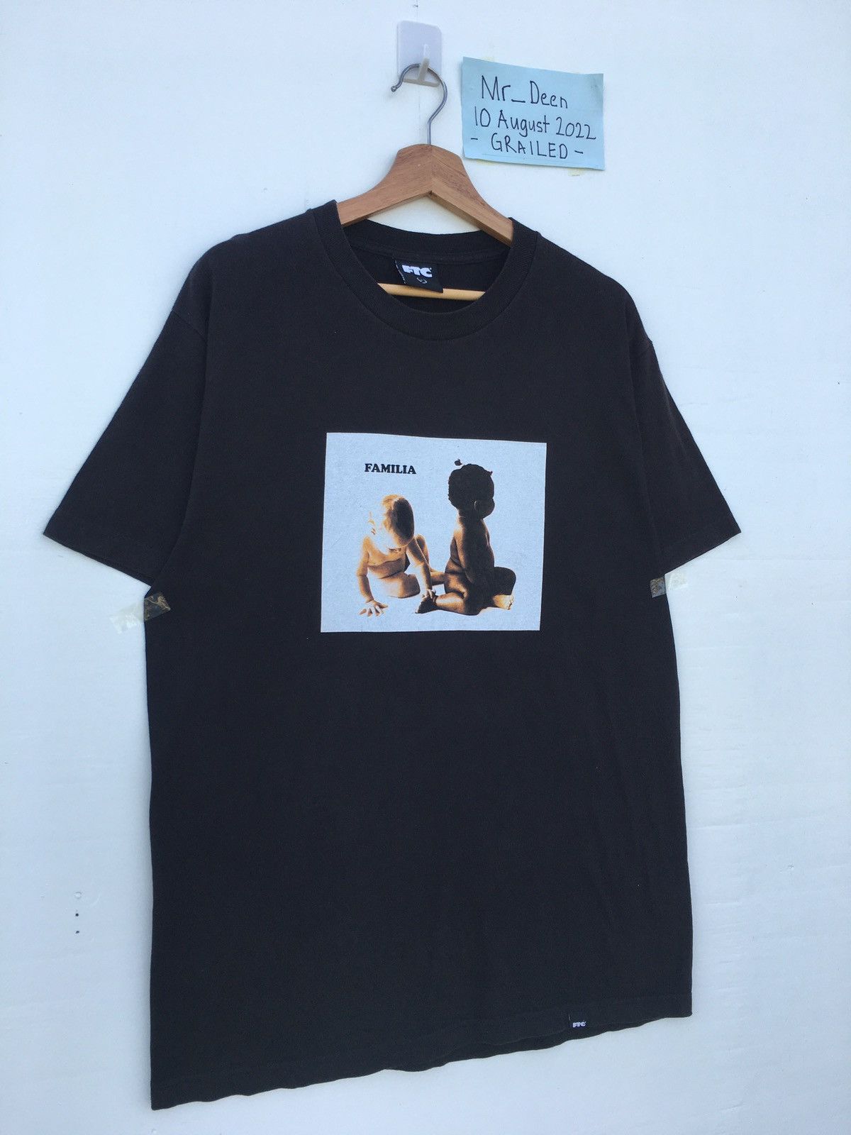 FTC Rare For The City FTC Skateboarding Familia Print Tshirt Size US L / EU 52-54 / 3 - 3 Thumbnail
