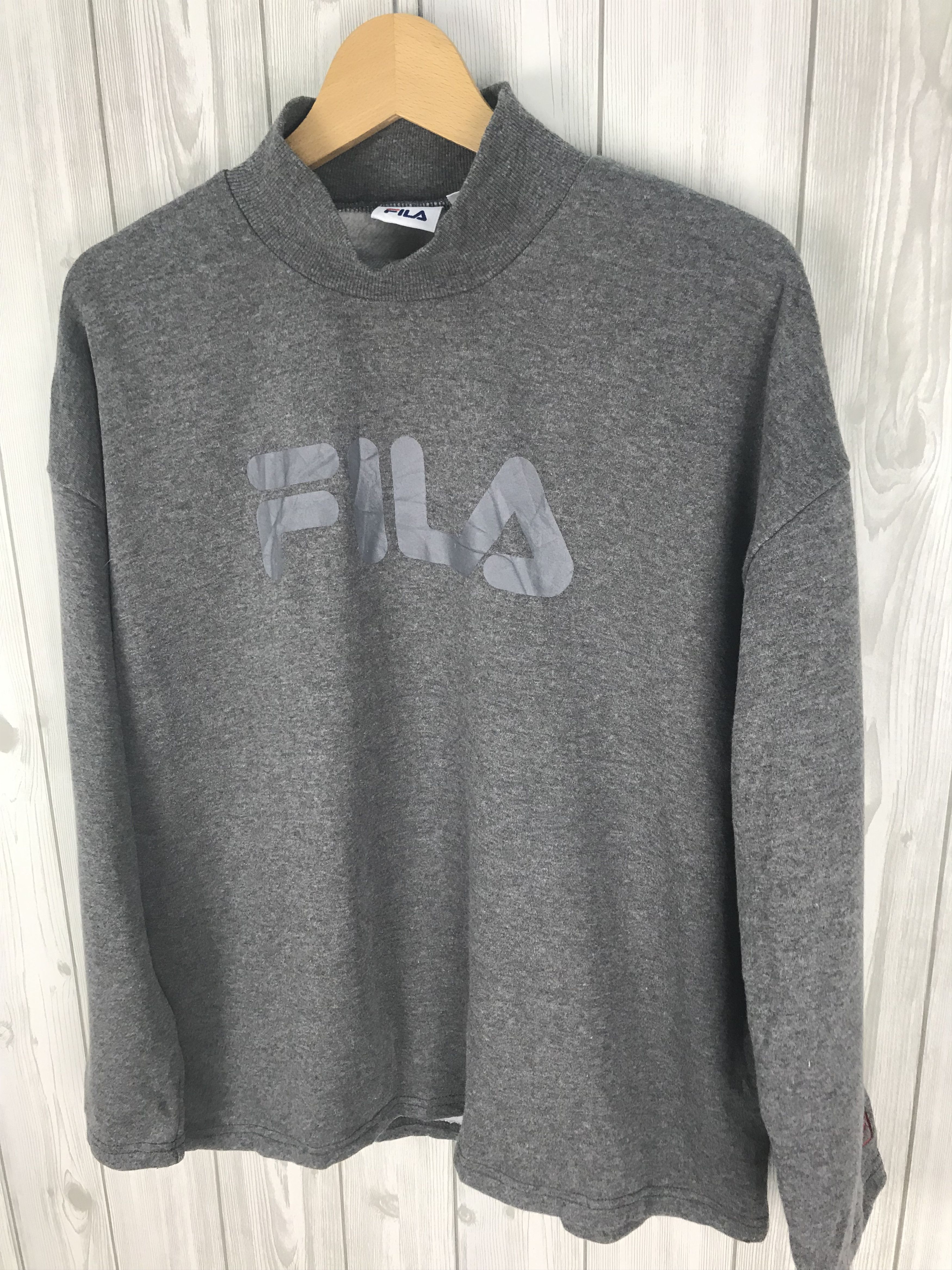 Fila Vintage FILA Stretch Long Sleeve Shirt Size US XL / EU 56 / 4 - 3 Thumbnail