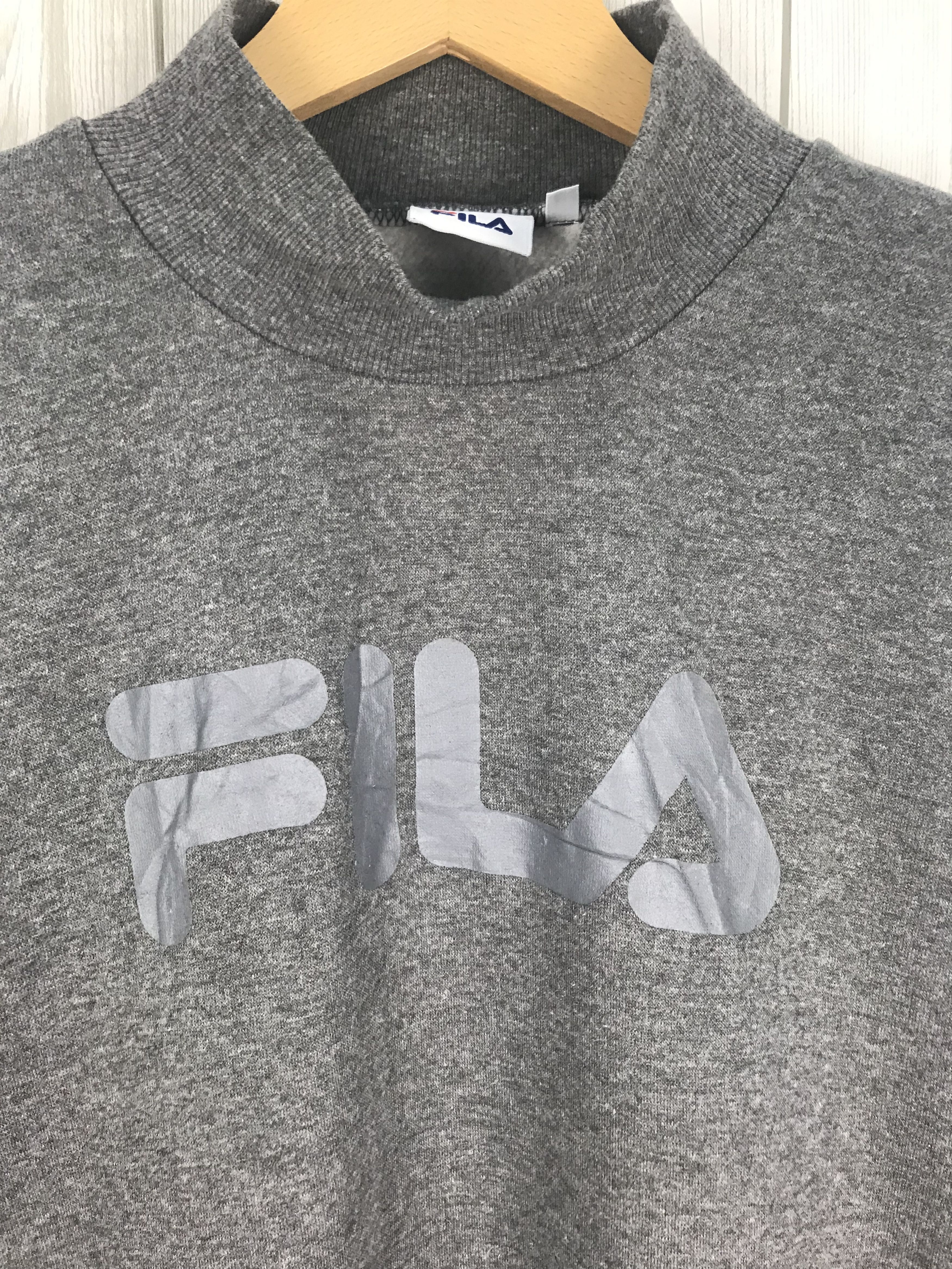 Fila Vintage FILA Stretch Long Sleeve Shirt Size US XL / EU 56 / 4 - 4 Thumbnail