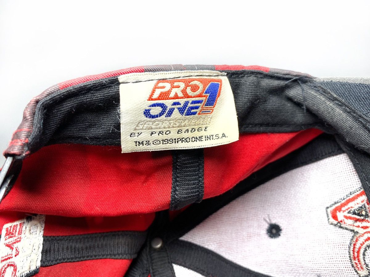 Vintage vintage AC MILAN Cap Pro One hat Football 90s 80s FC team Size ONE SIZE - 5 Thumbnail