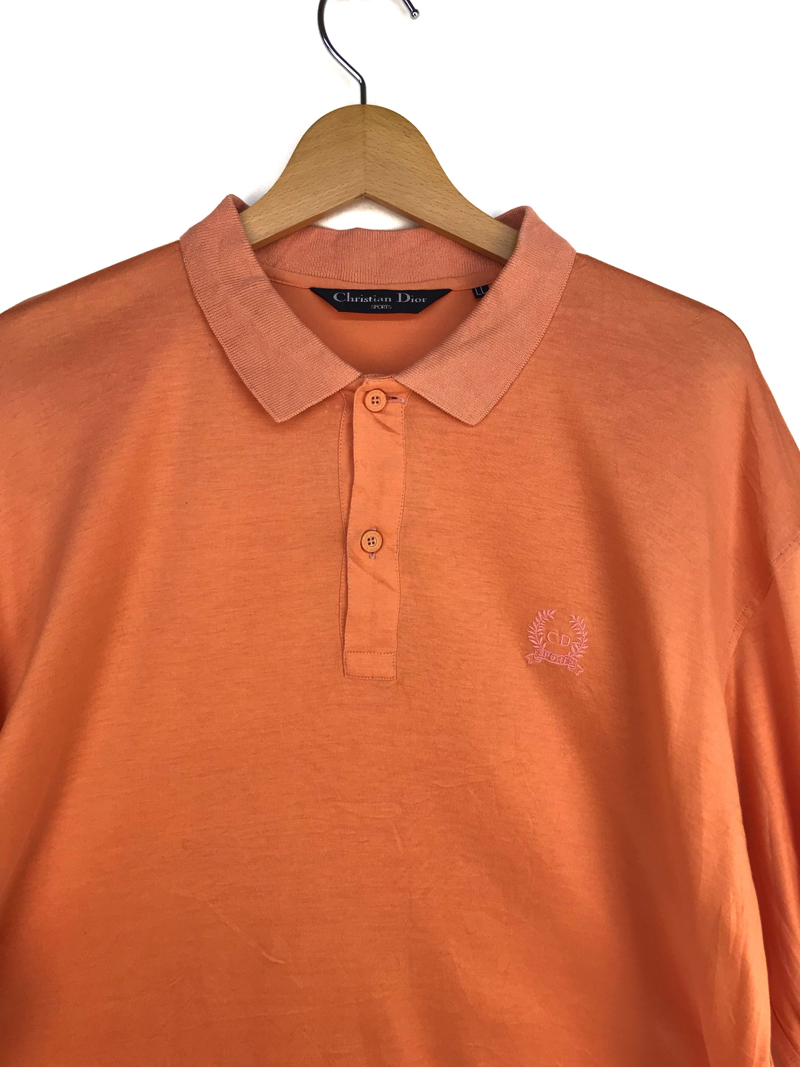Christian Dior Monsieur Vintage CHRISTIAN DIOR Sport Minimalist Longsleeve Shirt Size US L / EU 52-54 / 3 - 2 Thumbnail