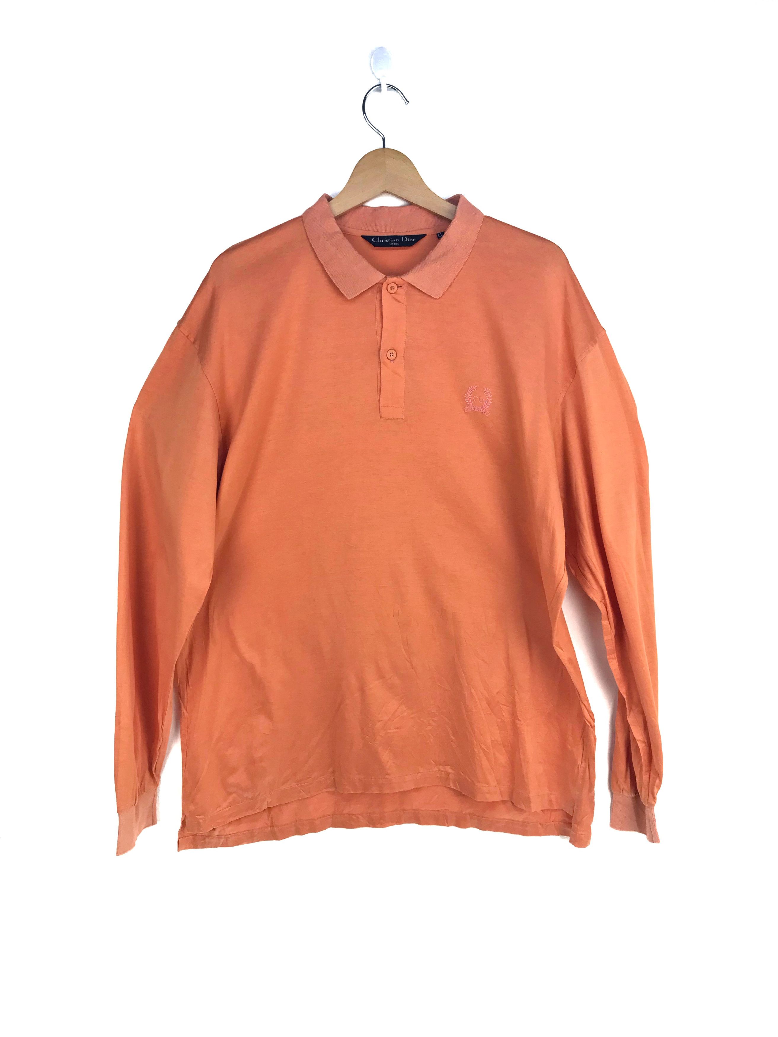Vintage CHRISTIAN DIOR Sport Minimalist Longsleeve Shirt