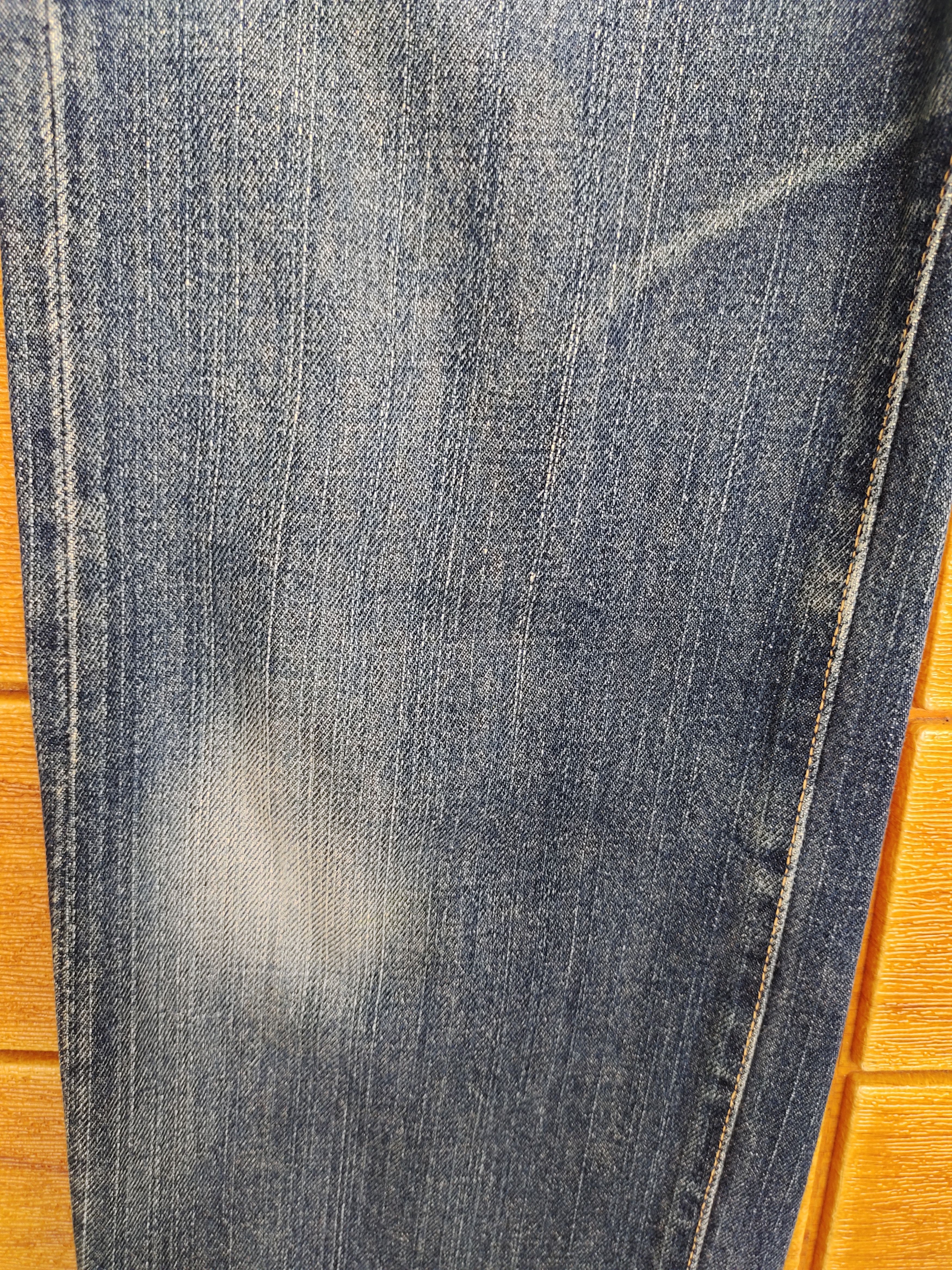 45rpm Vintage 90s 45RPM Made In Japan Denim Jeans Size US 29 - 3 Thumbnail