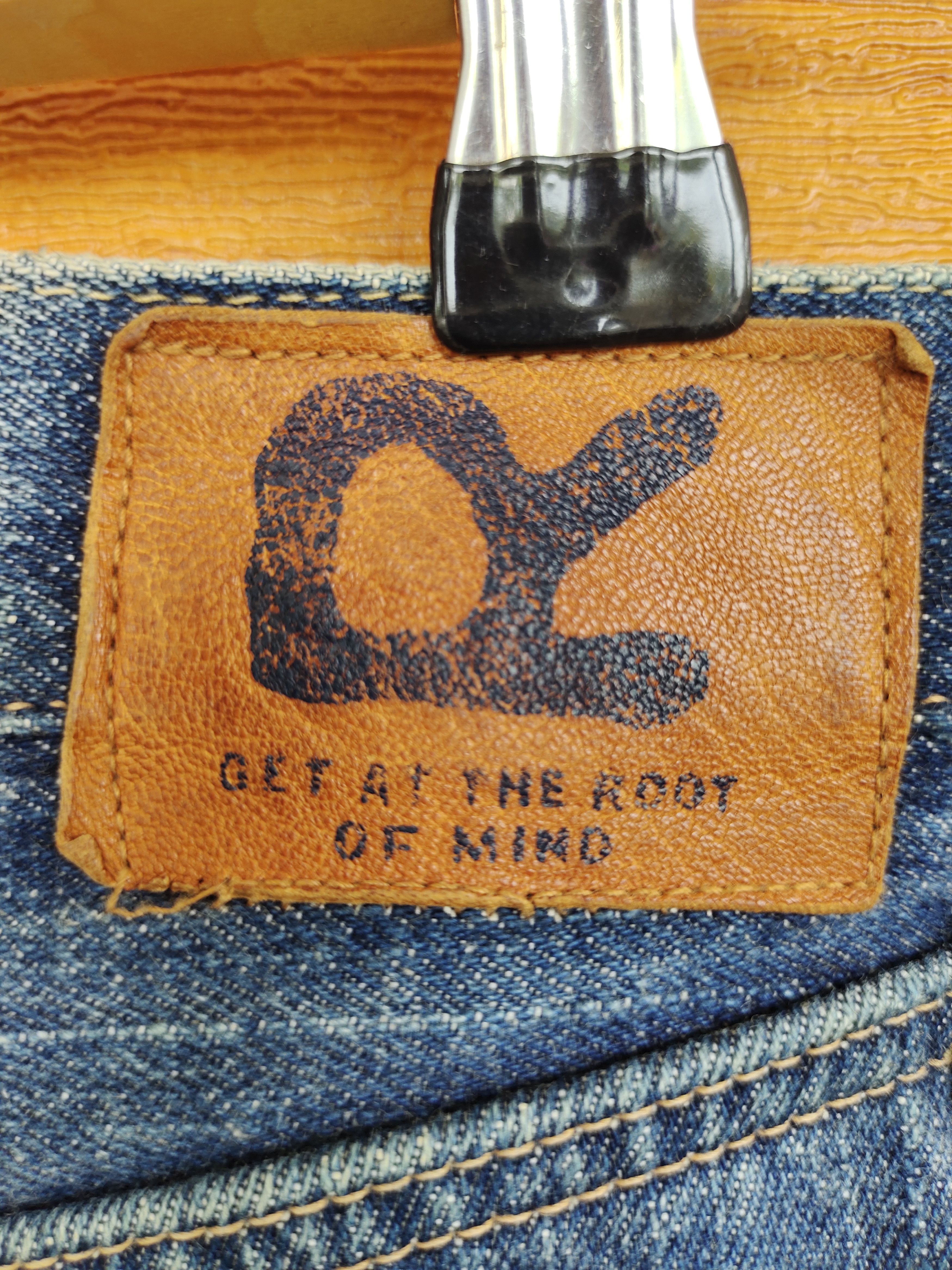 45rpm Vintage 90s 45RPM Made In Japan Denim Jeans Size US 29 - 13 Thumbnail
