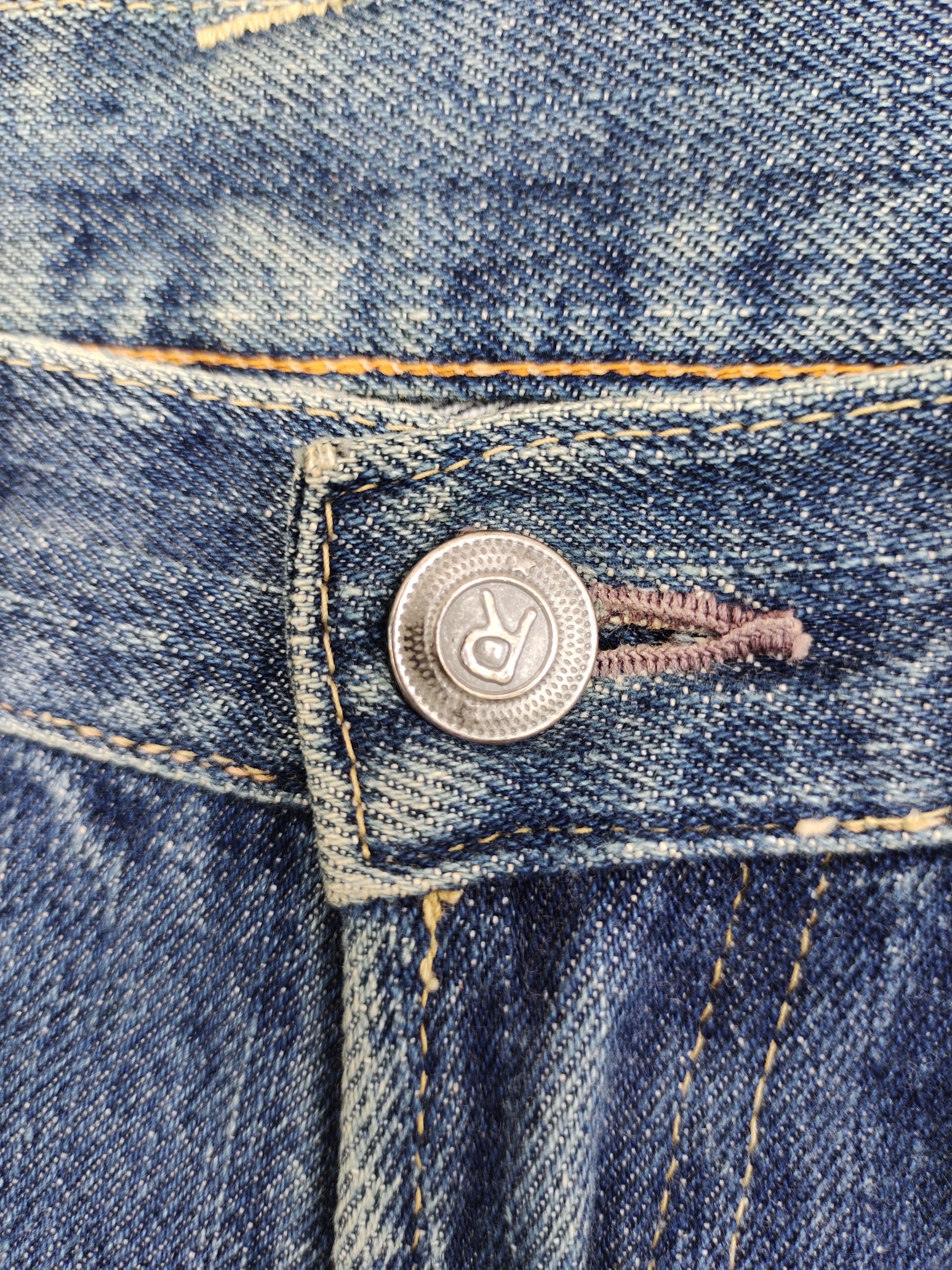 45rpm Vintage 90s 45RPM Made In Japan Denim Jeans Size US 29 - 14 Thumbnail