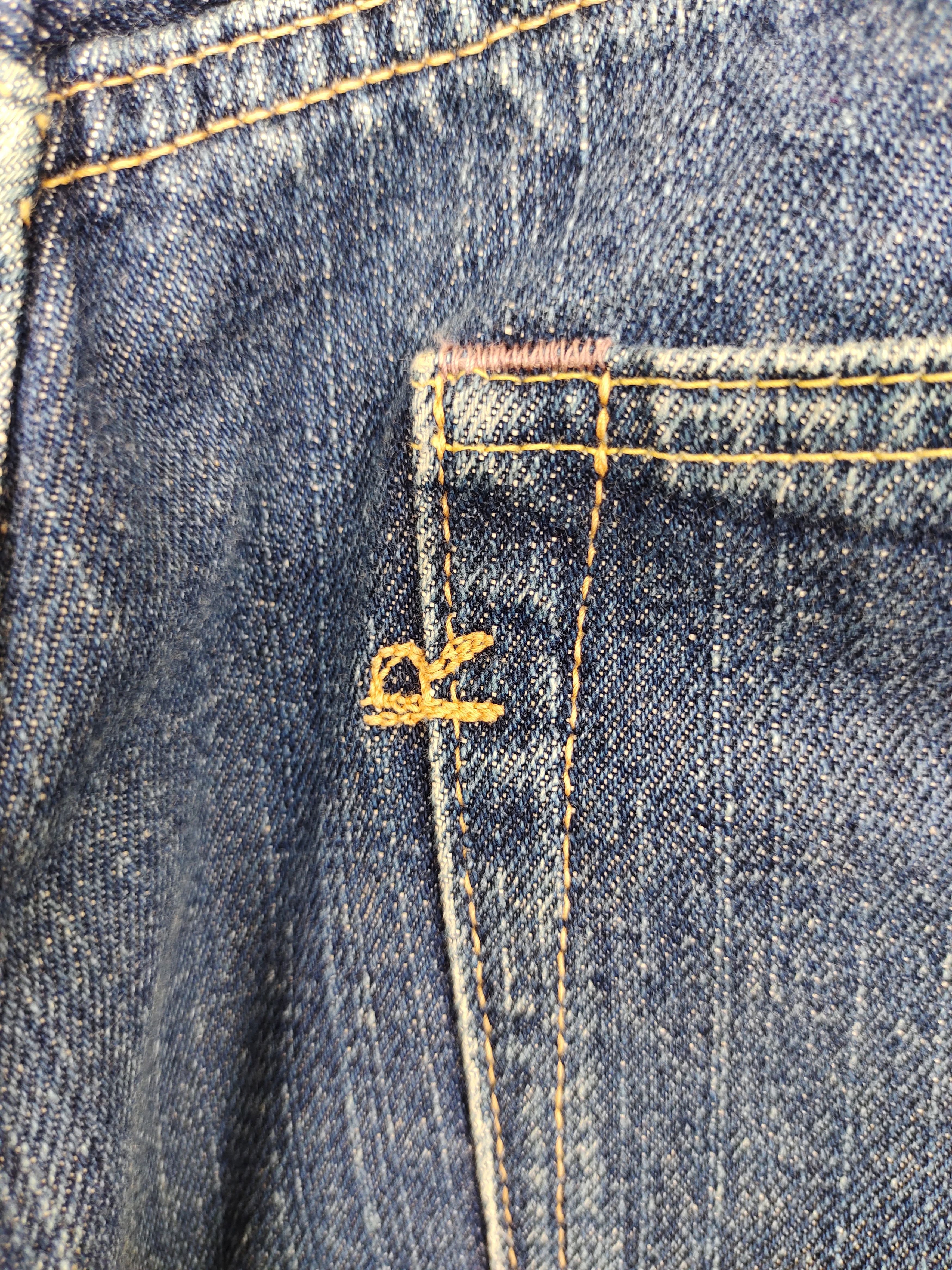 45rpm Vintage 90s 45RPM Made In Japan Denim Jeans Size US 29 - 11 Thumbnail