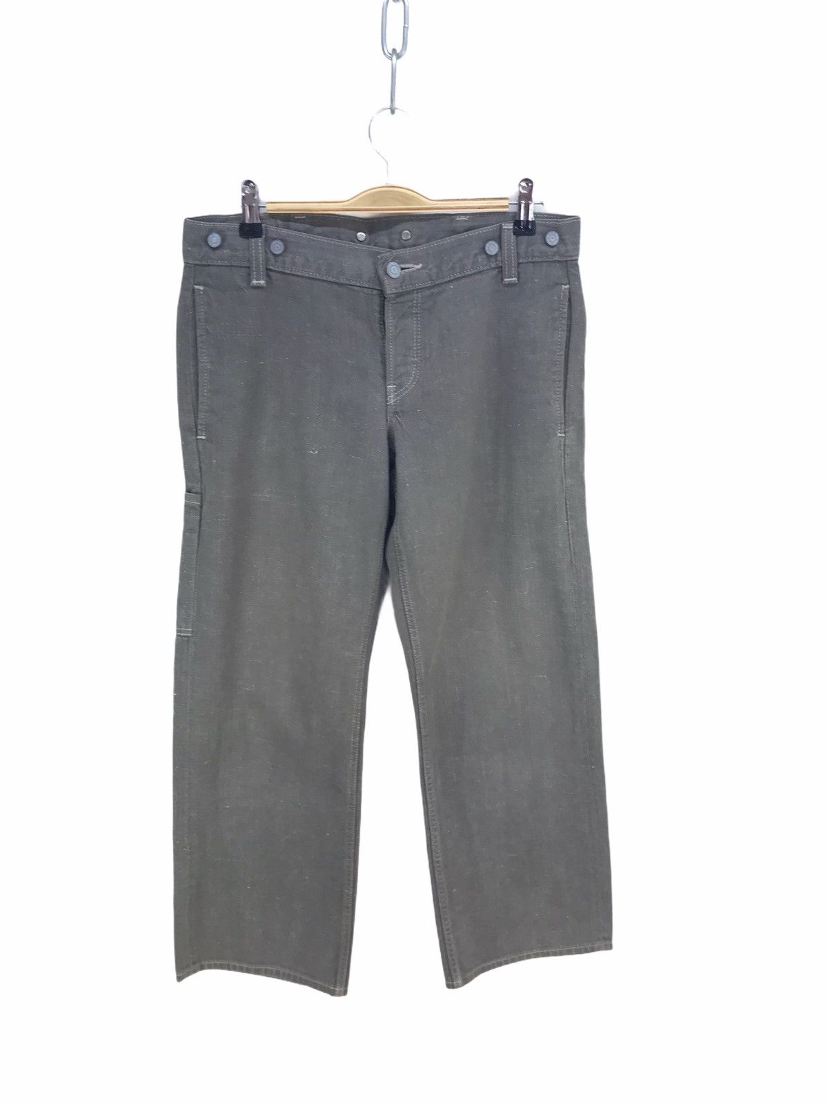 Edwin Margaret Howel X Edwin Buckle Back Denim Jeans Size US 30 / EU 46 - 4 Thumbnail