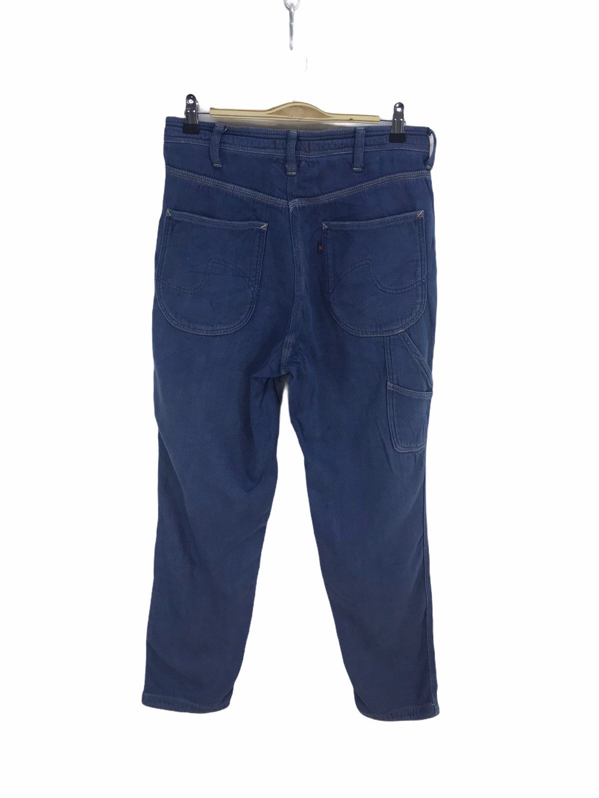 Kapital Japan Hanalei Indigo Drawstring Soft Denim Jeans Size US 30 / EU 46 - 4 Thumbnail