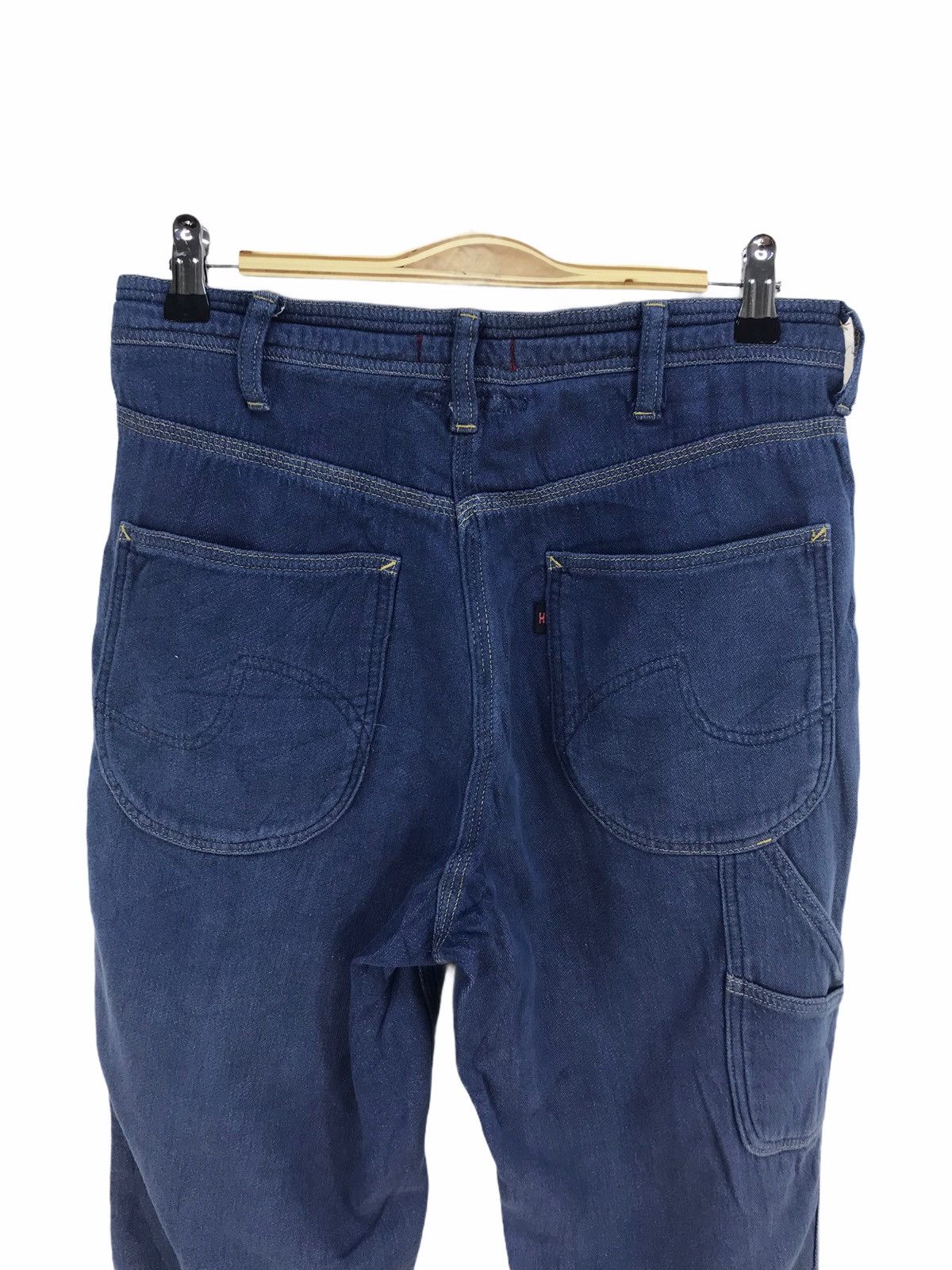 Kapital Japan Hanalei Indigo Drawstring Soft Denim Jeans Size US 30 / EU 46 - 5 Thumbnail