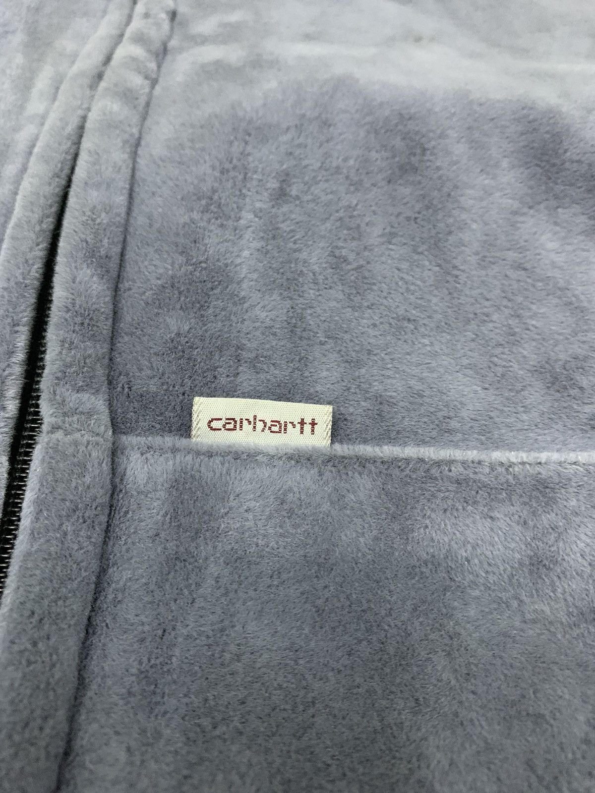 Carhartt 🔥VTG CARHARTT VELVET ZIPPER HOODIE JACKET Size US M / EU 48-50 / 2 - 9 Thumbnail