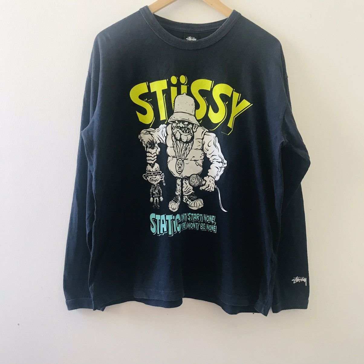 Stussy Vintage Stussy Long Sleeve Size US M / EU 48-50 / 2 - 1 Thumbnail