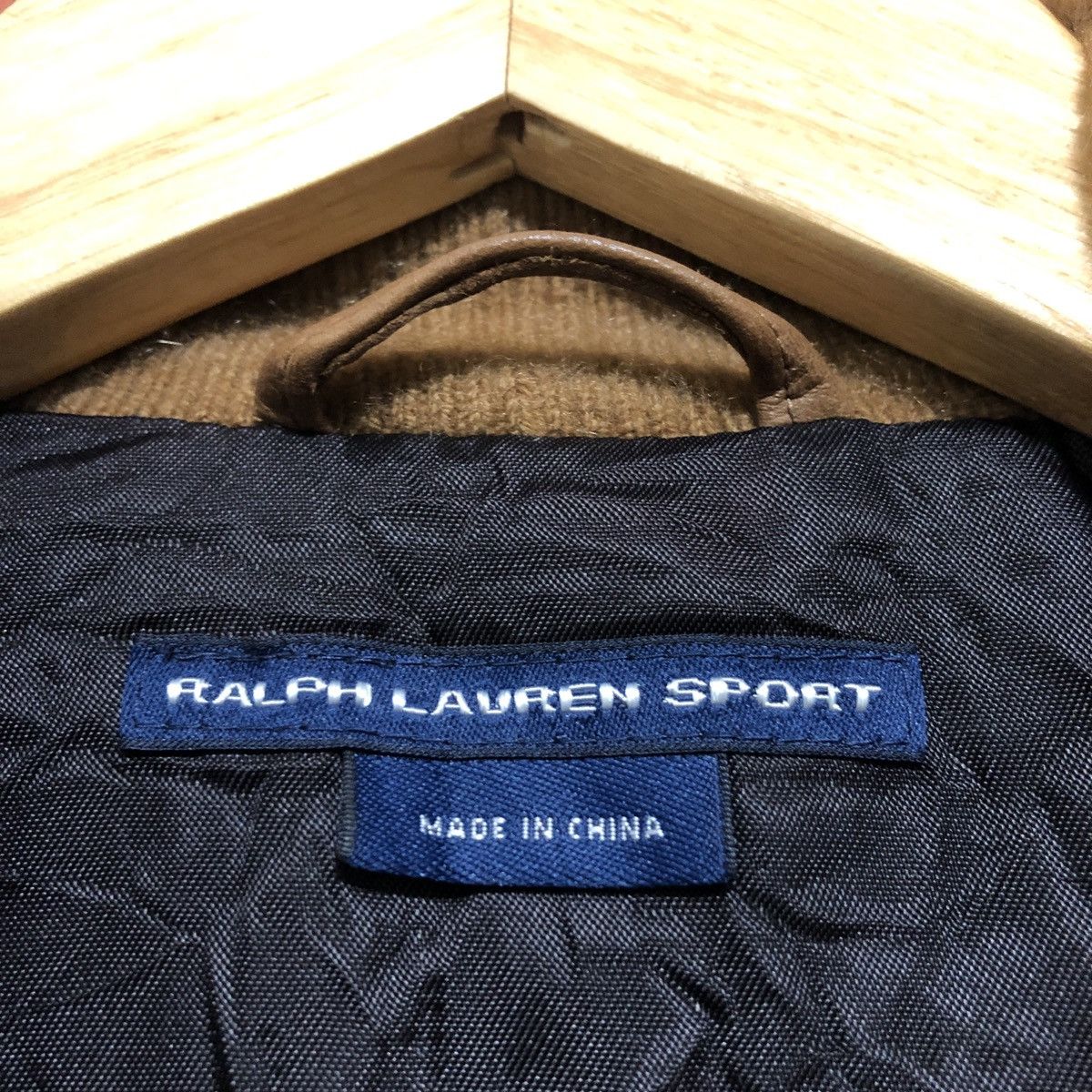 Polo Ralph Lauren Vintage Polo Ralph Lauren Sport Leather Jacket Size S / US 4 / IT 40 - 6 Thumbnail