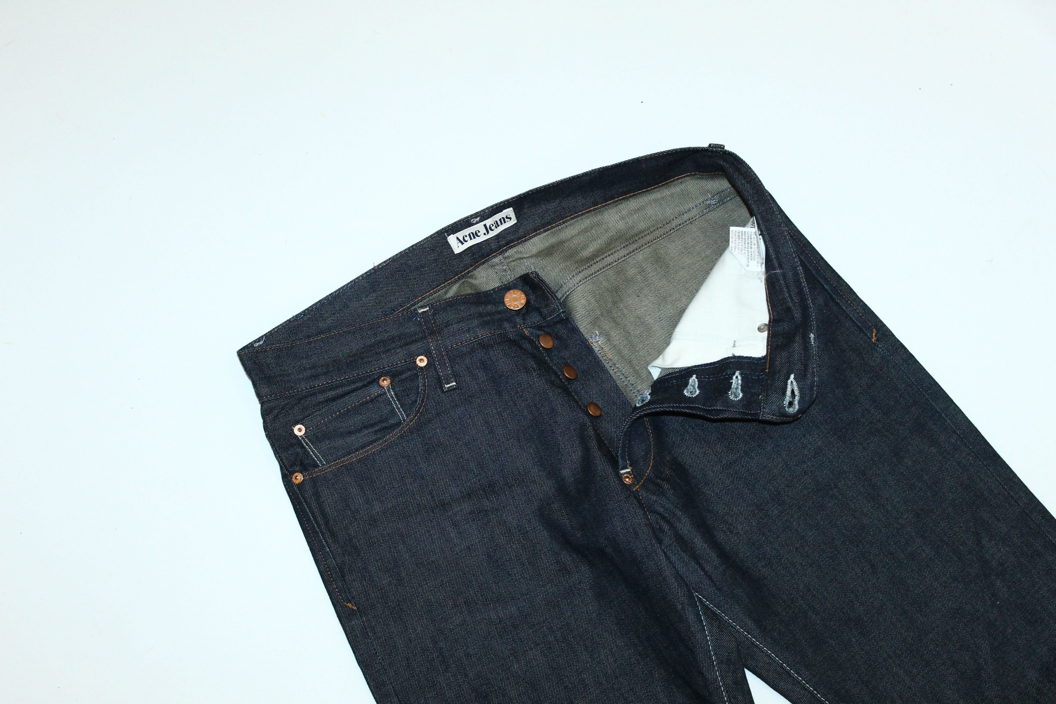 Acne Studios Acne Studios Moc Raw Jeans. Made in Italy. Size US 34 / EU 50 - 5 Thumbnail
