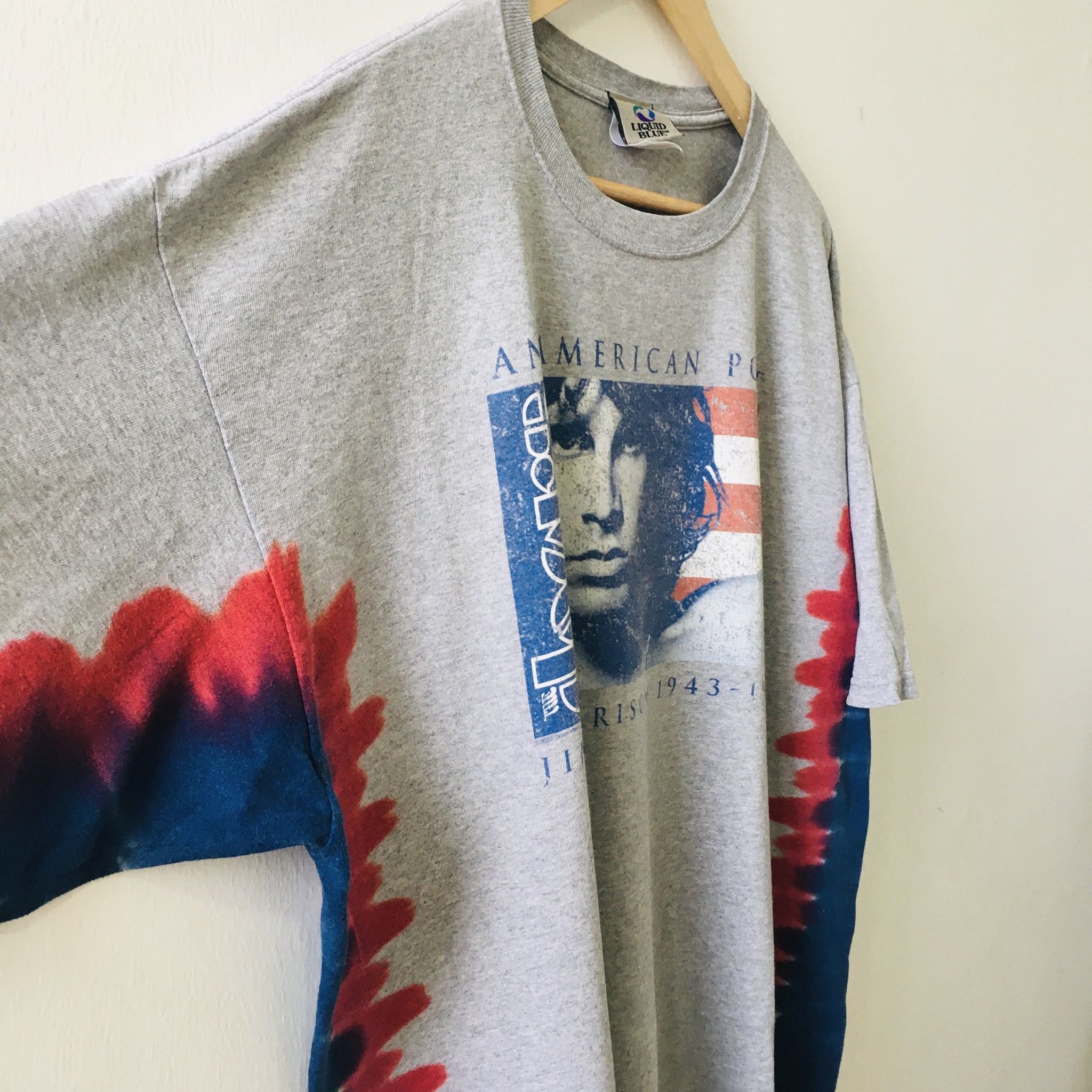 Band Tees Vintage the doors jim morrison tie dye tshirt Size US XL / EU 56 / 4 - 3 Thumbnail