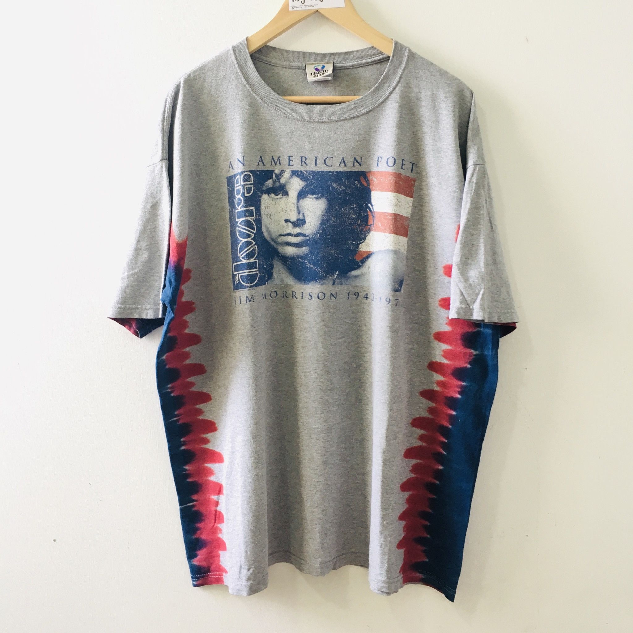 Band Tees Vintage the doors jim morrison tie dye tshirt Size US XL / EU 56 / 4 - 1 Thumbnail
