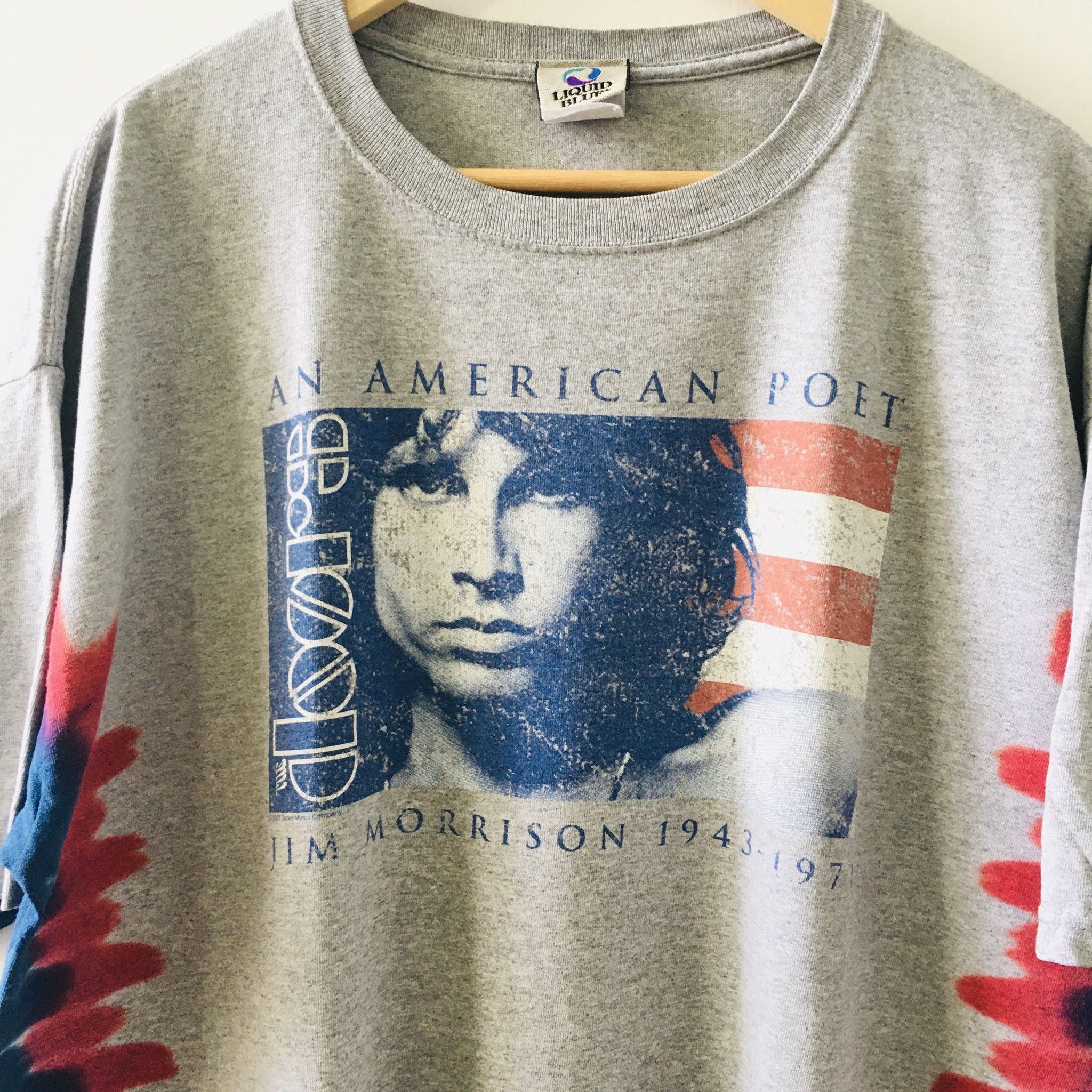 Band Tees Vintage the doors jim morrison tie dye tshirt Size US XL / EU 56 / 4 - 2 Thumbnail